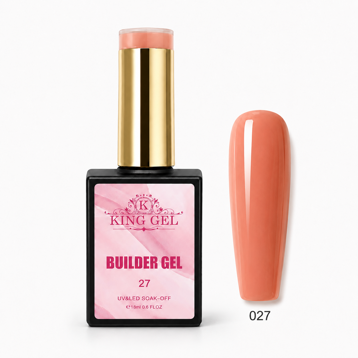 72 colors Hema Free Builder Gel Collection - KingGel