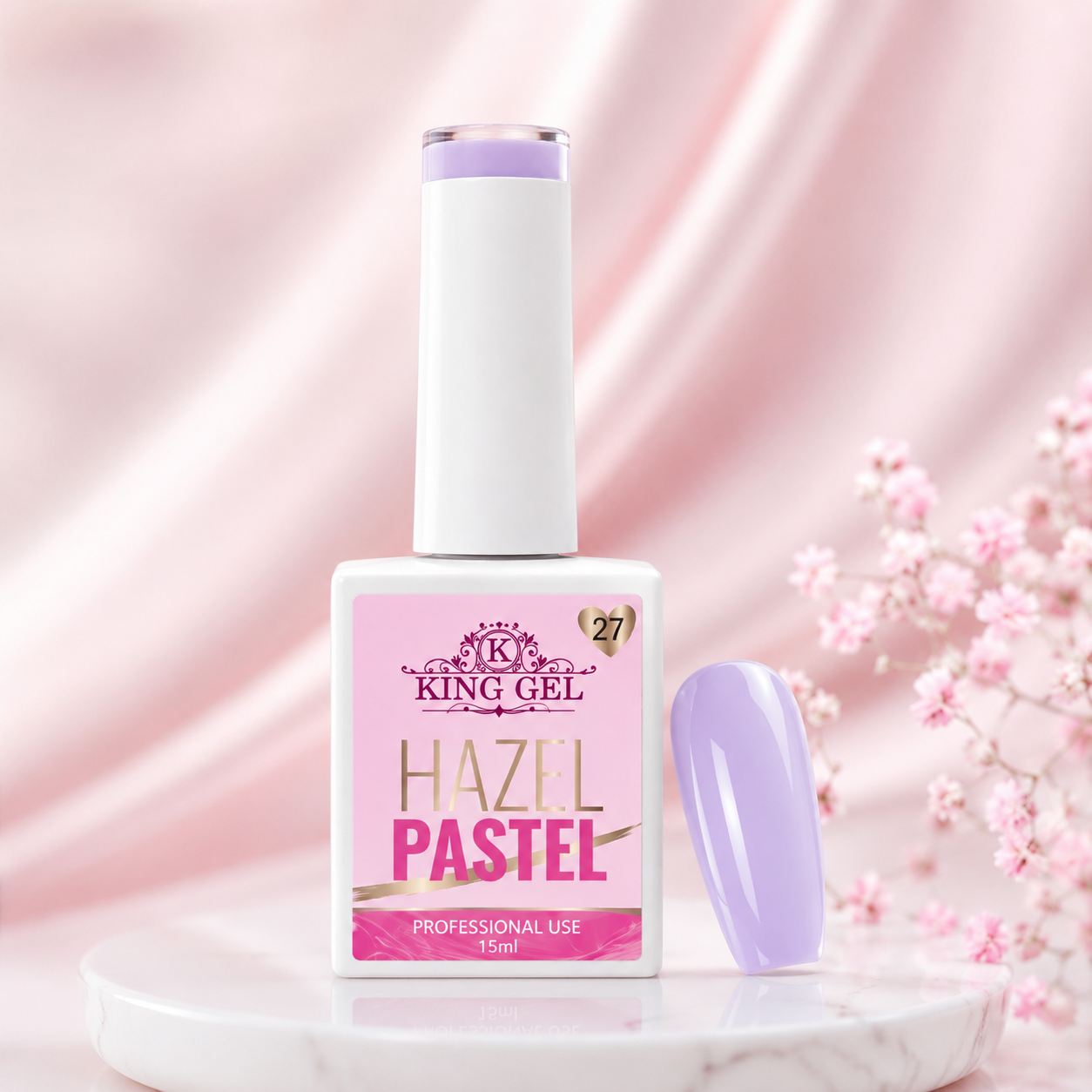 48 Gel Colors Hazel Pastel Collection - KingGel