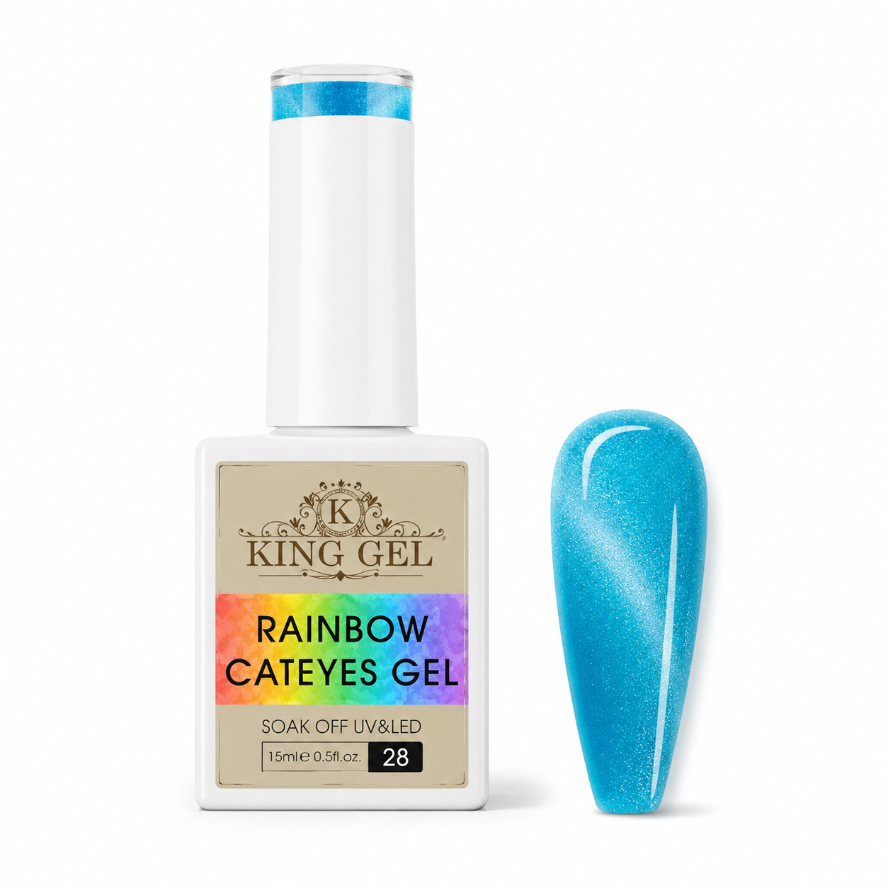 48 colors Rainbow Cateyes Collection - KingGel