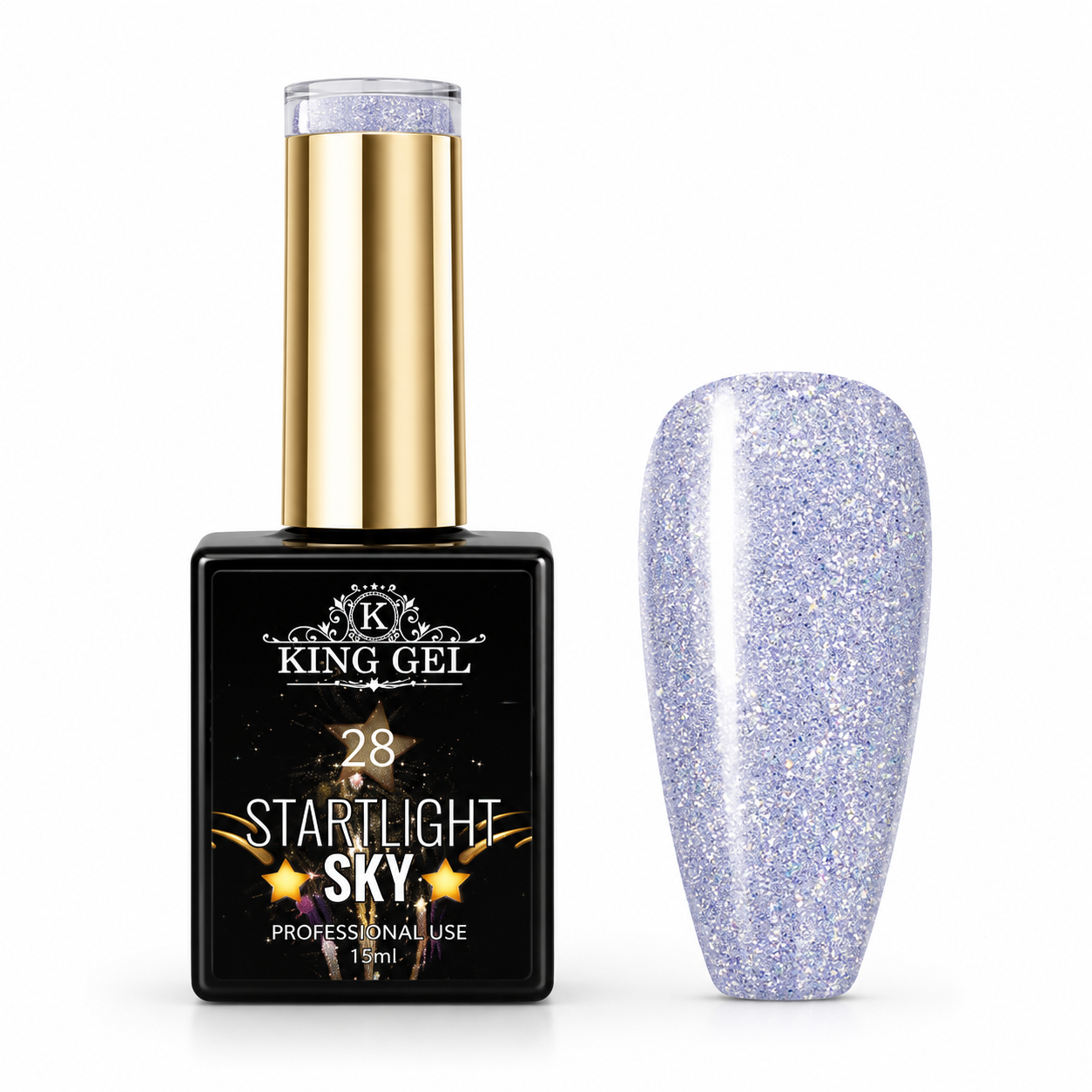 60 Gel Colors Starlight Sky gel Collection - KingGel Brand