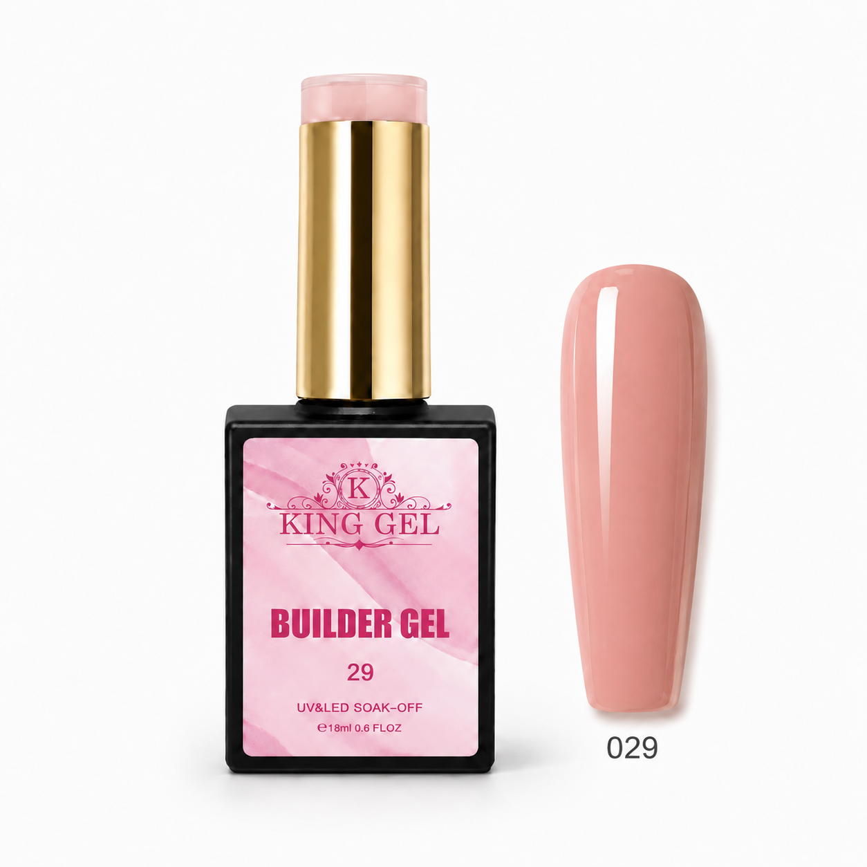 72 colors Hema Free Builder Gel Collection - KingGel