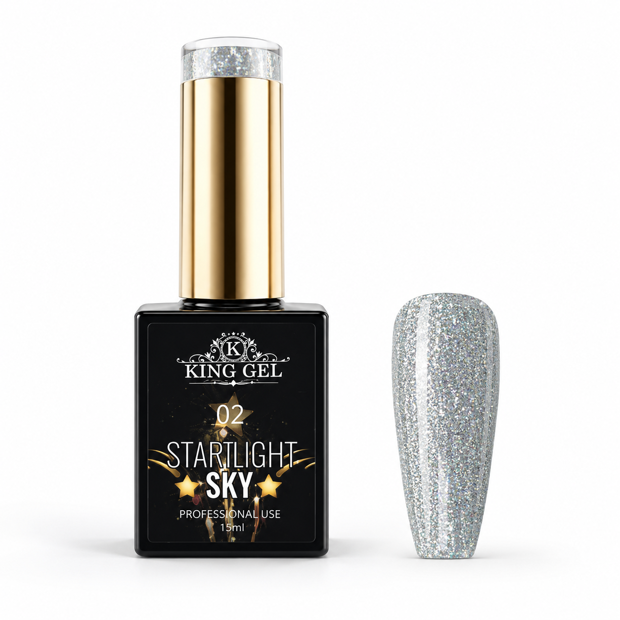 60 Gel Colors Starlight Sky gel Collection - KingGel Brand