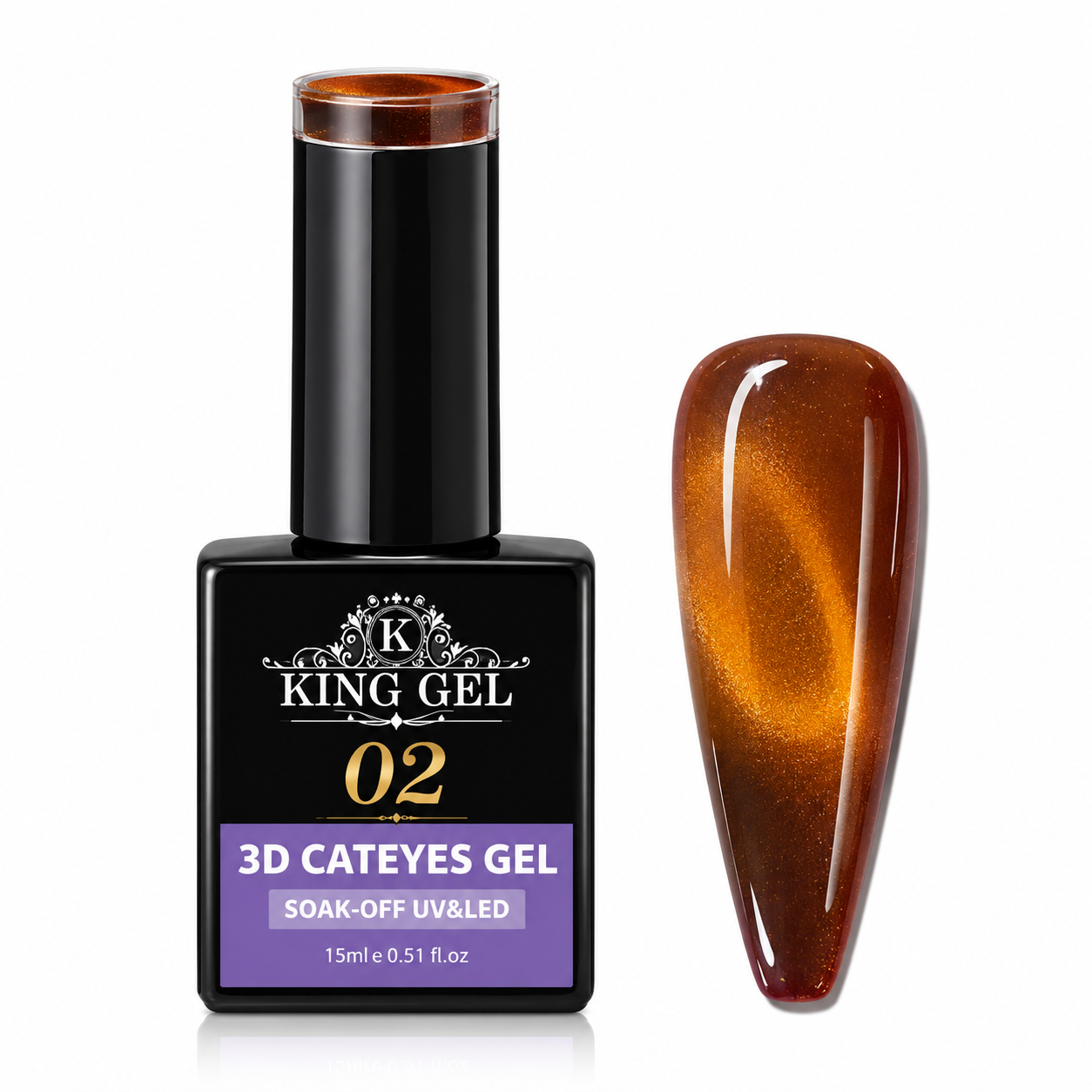 48 colors 3D Cateyes Collection - KingGel