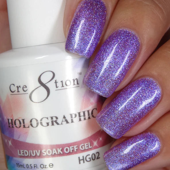 Cre8tion Holographic gel 1-18