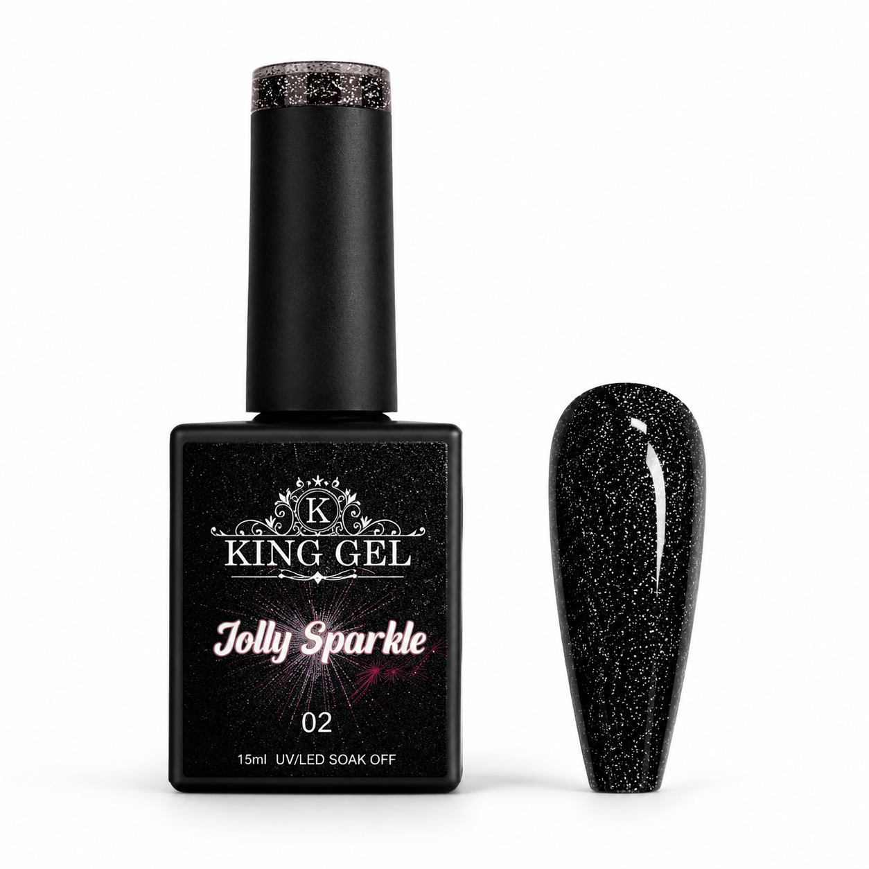 48 colors Jolly Sparkle Collection - KingGel