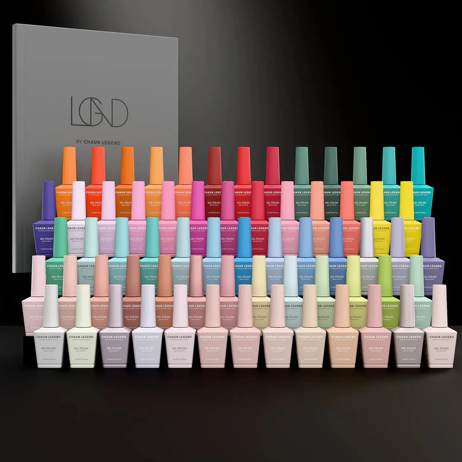 Chaun Legend - Gel Polish 0.5oz - Full Set 240 Colors w/ 2 Color Books - $9/color