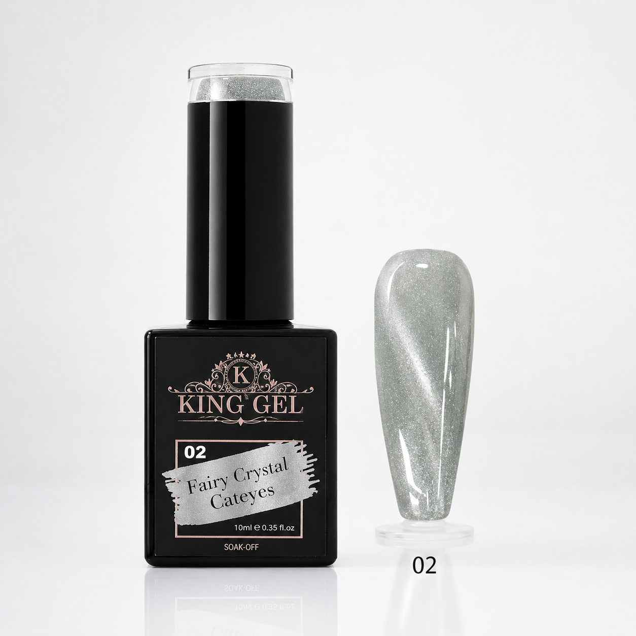 24 colors Fairy Crystal Cateyes Collection - KingGel Brand