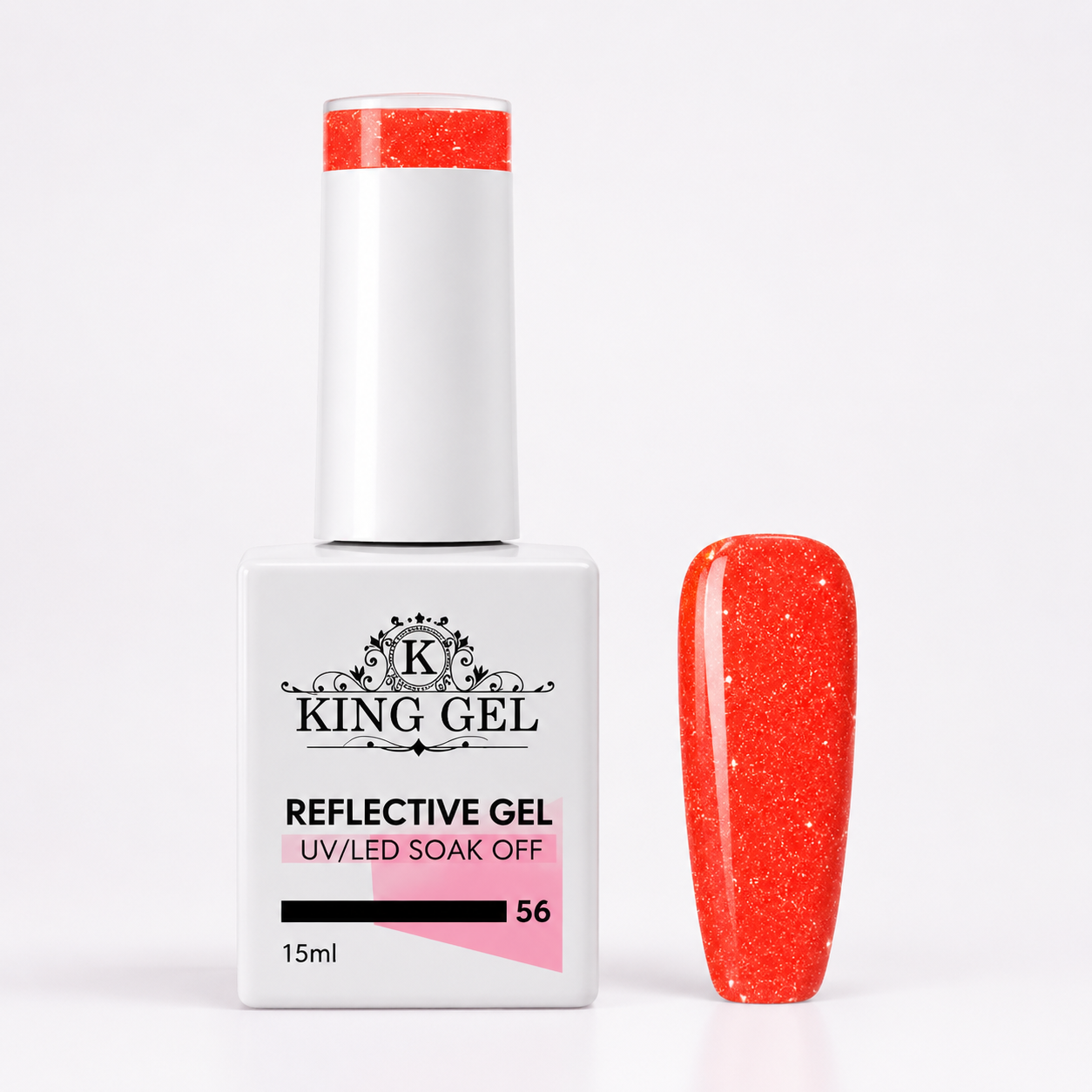 60 colors Reflective gel Collection - KingGel Brand