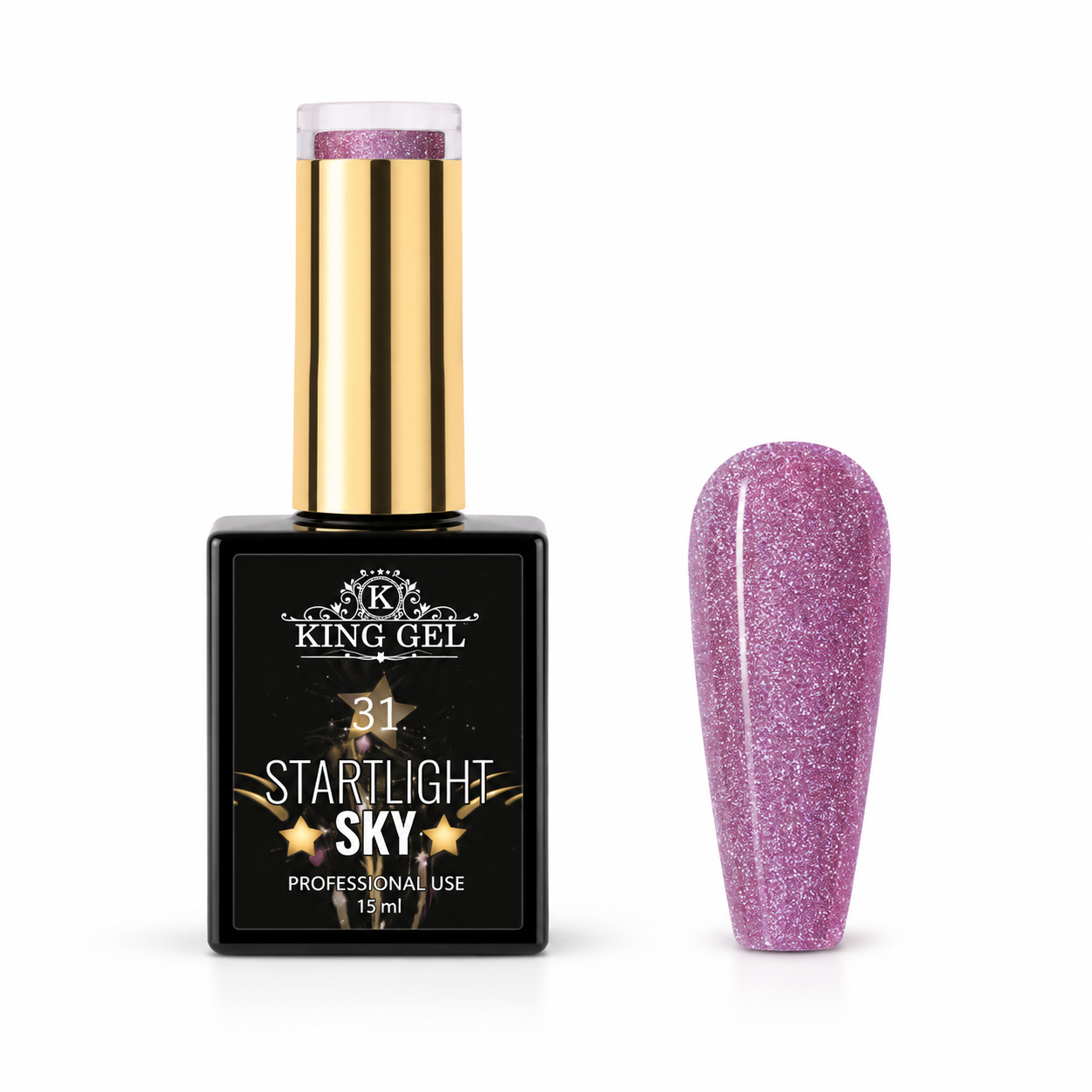 60 Gel Colors Starlight Sky gel Collection - KingGel Brand