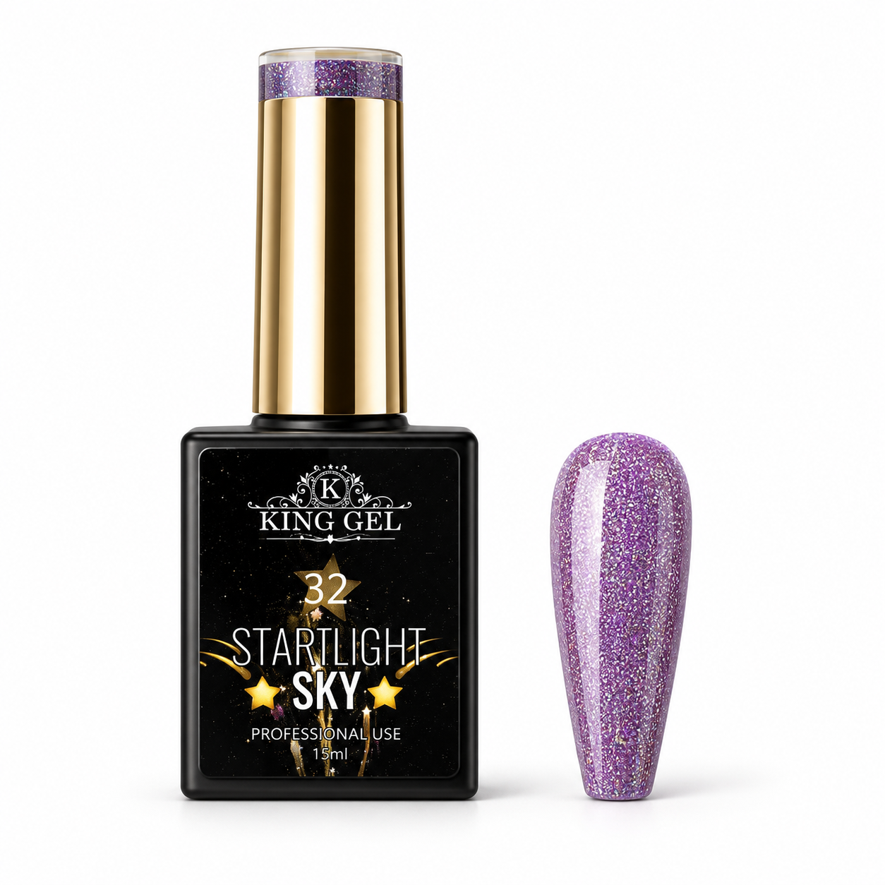 60 Gel Colors Starlight Sky gel Collection - KingGel Brand