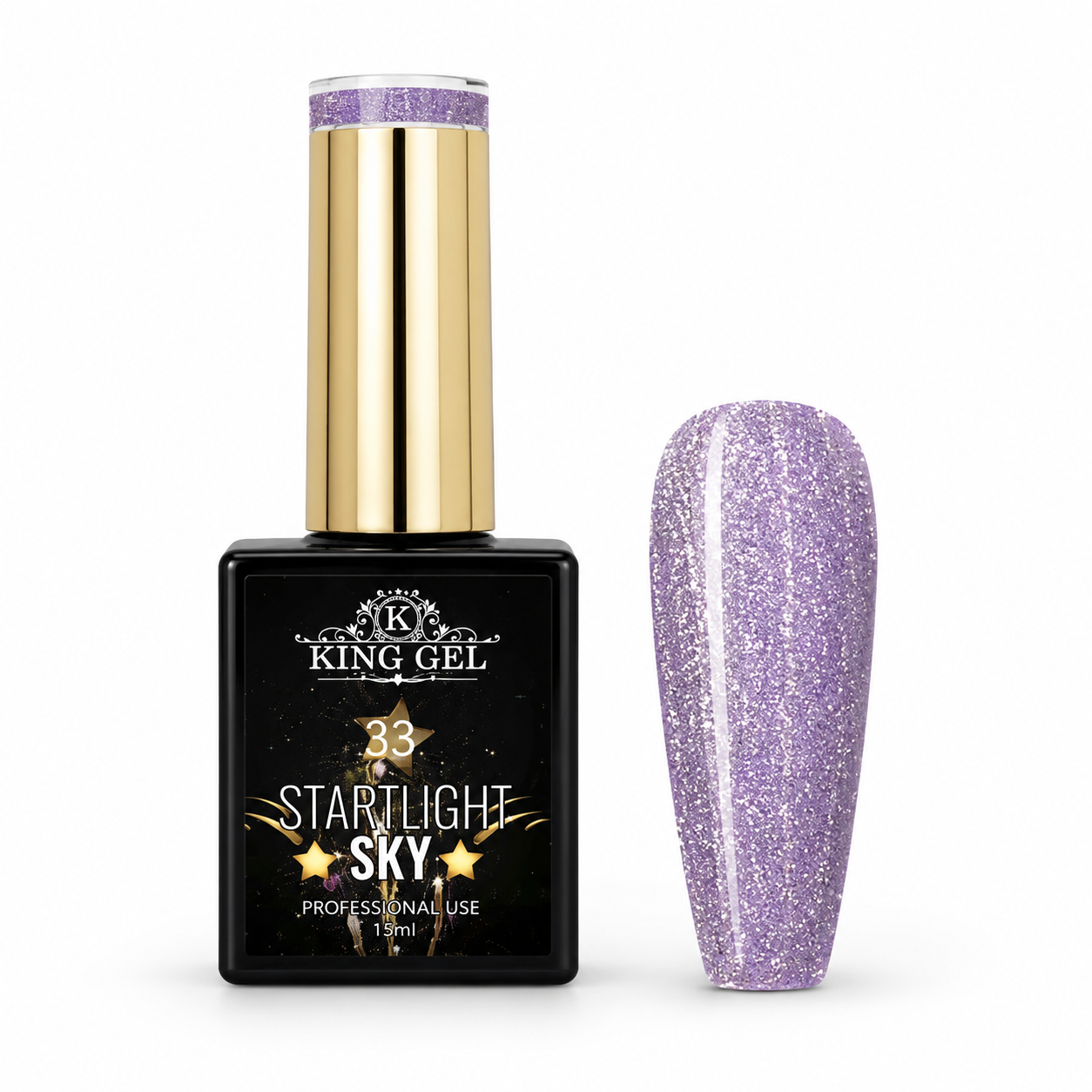 60 Gel Colors Starlight Sky gel Collection - KingGel Brand