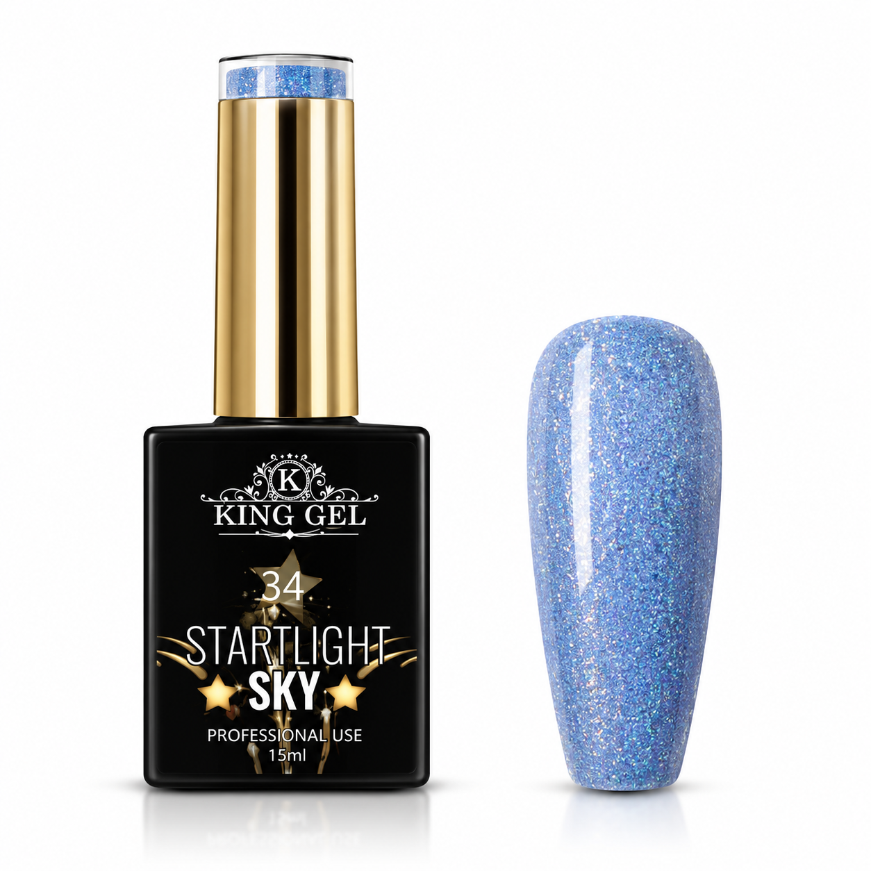 60 Gel Colors Starlight Sky gel Collection - KingGel Brand