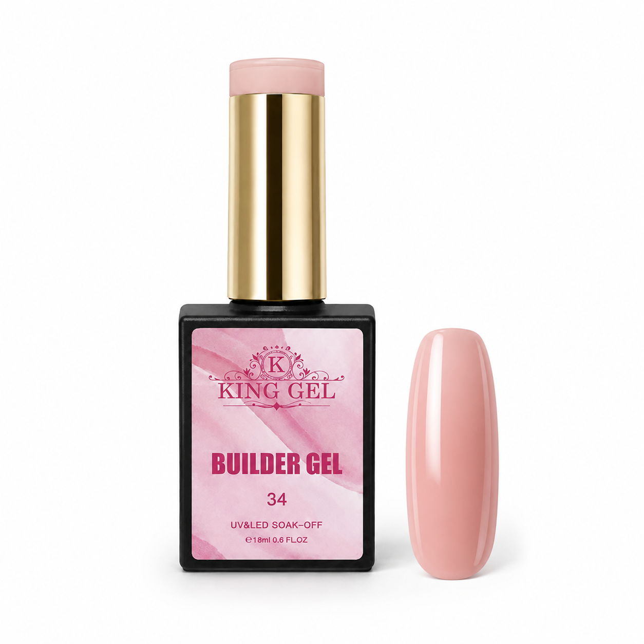 72 colors Hema Free Builder Gel Collection - KingGel