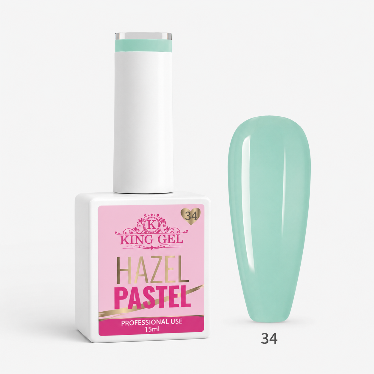 48 Gel Colors Hazel Pastel Collection - KingGel