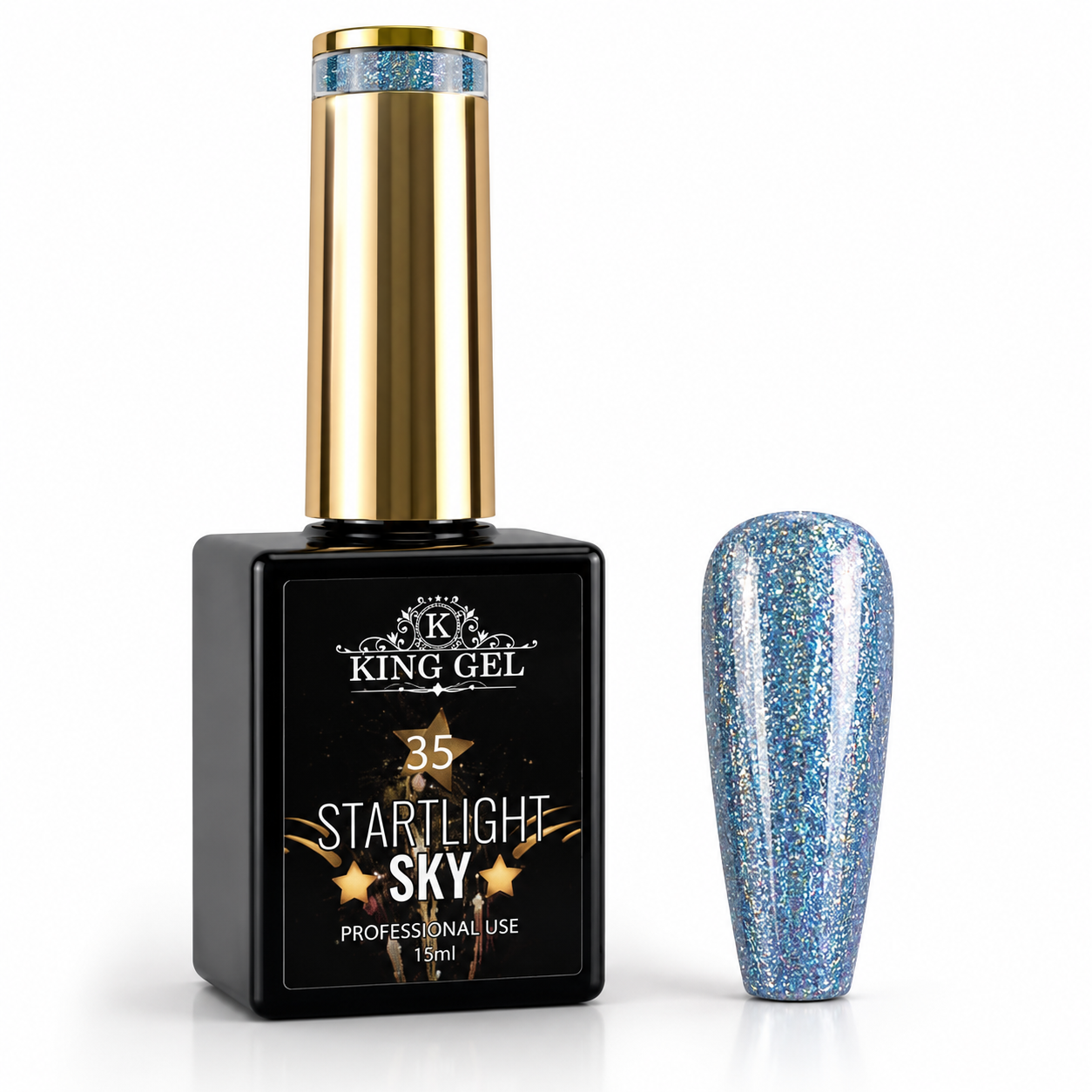 60 Gel Colors Starlight Sky gel Collection - KingGel Brand