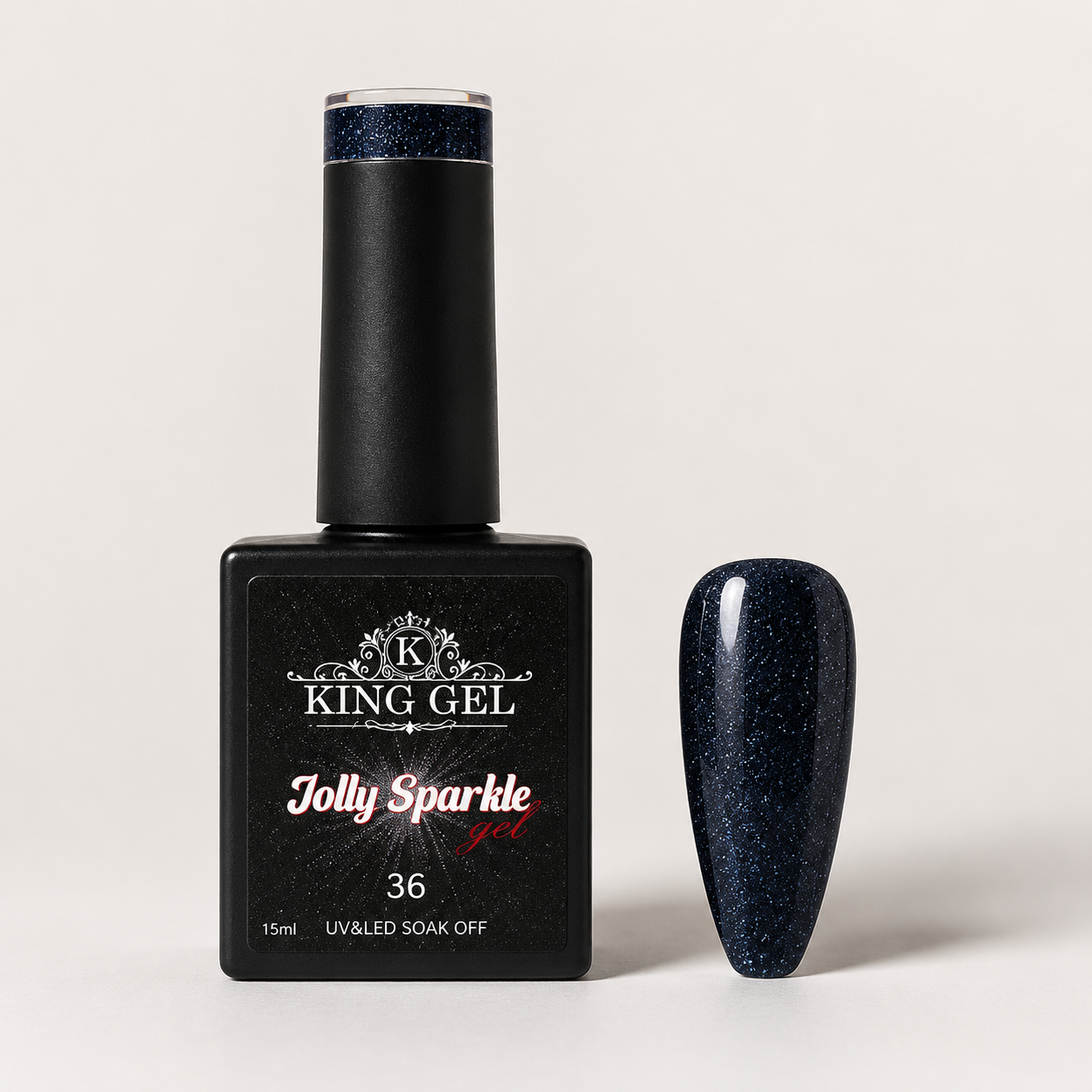 48 colors Jolly Sparkle Collection - KingGel