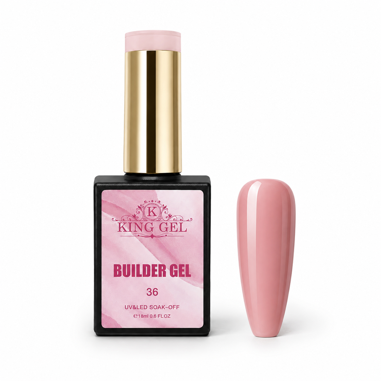 72 colors Hema Free Builder Gel Collection - KingGel