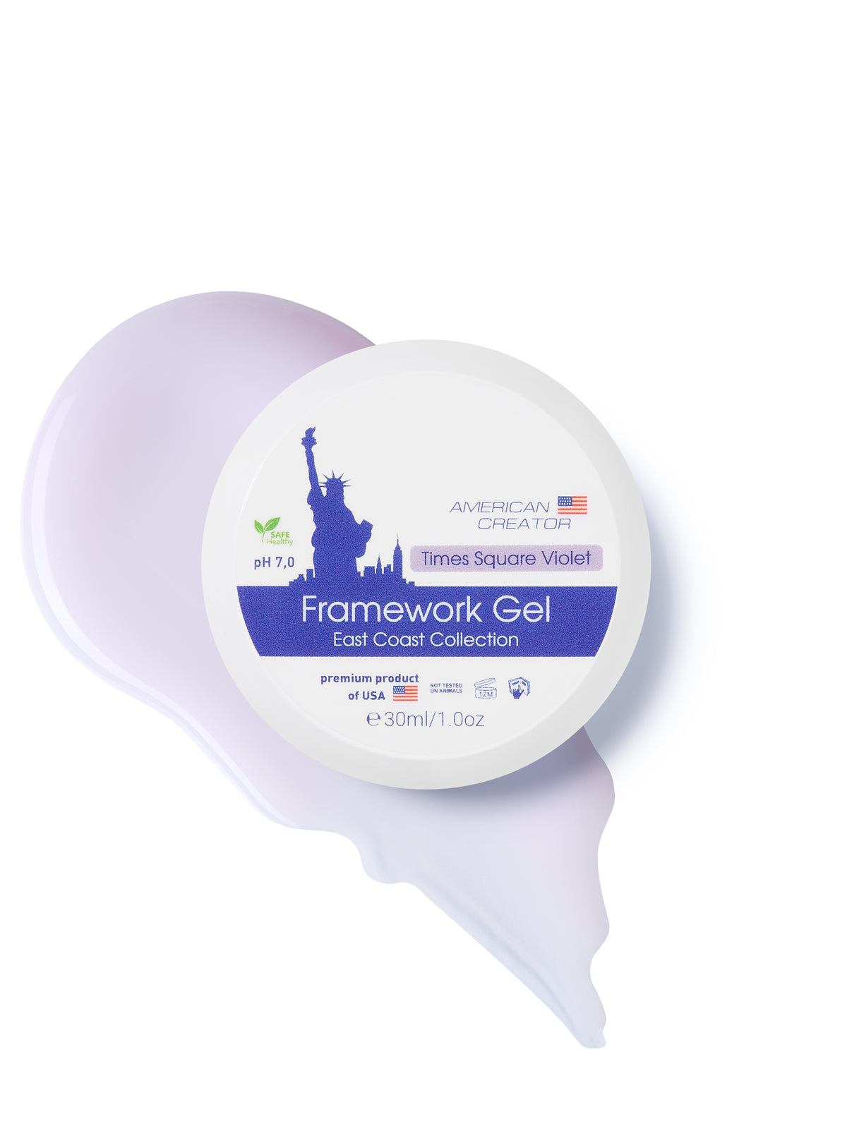 American Creator Framework Gel 30 ml - Times Square Violet