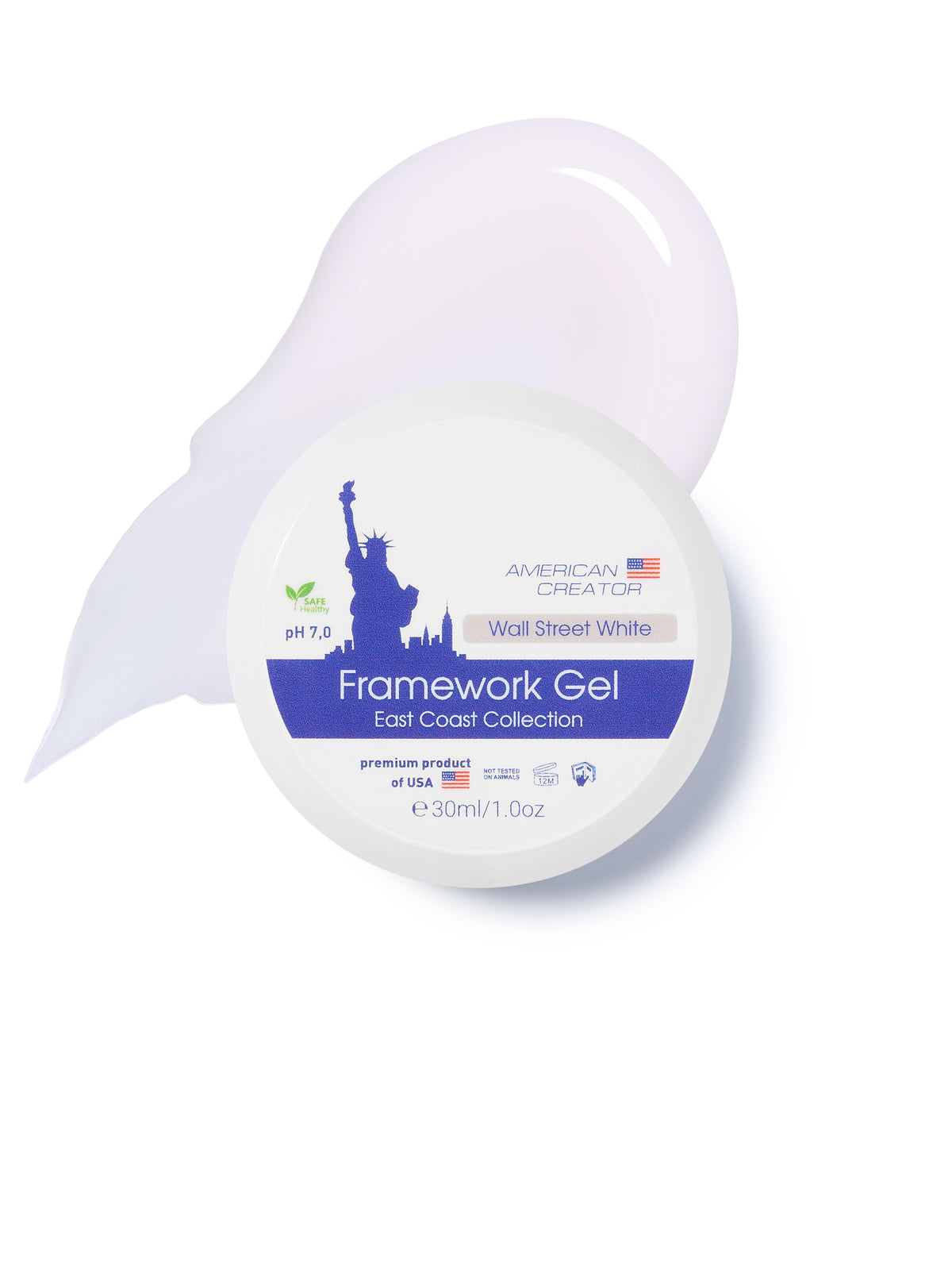 American Creator Framework Gel 30 ml - Wall Street White