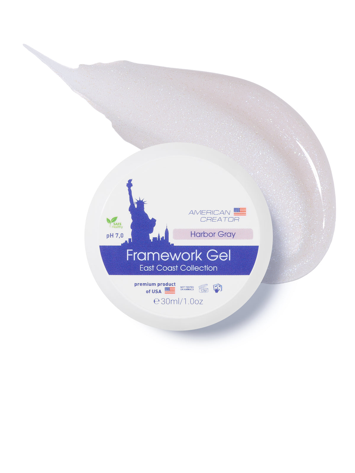 American Creator Framework Gel 30 ml - Harbor Gray