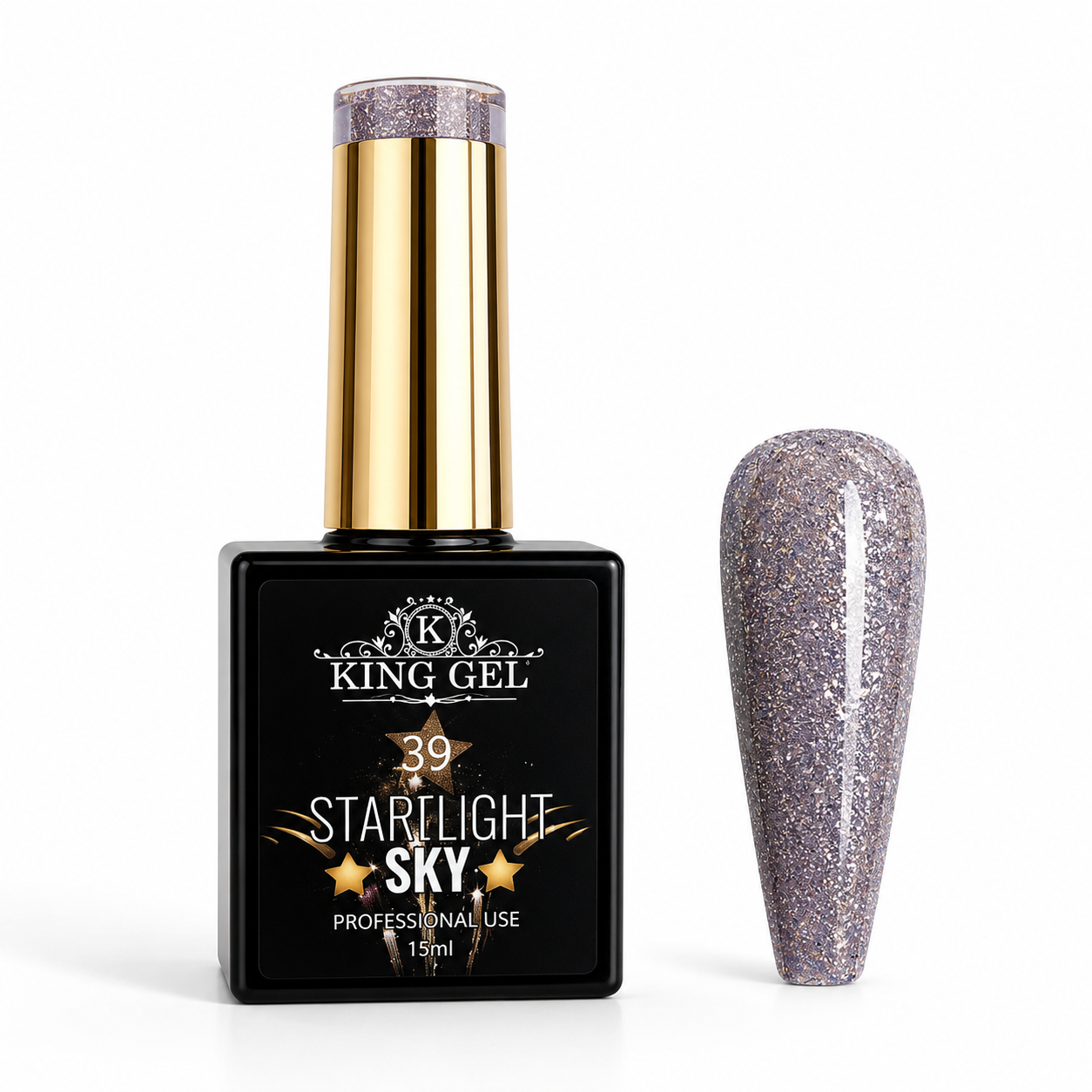 60 Gel Colors Starlight Sky gel Collection - KingGel Brand