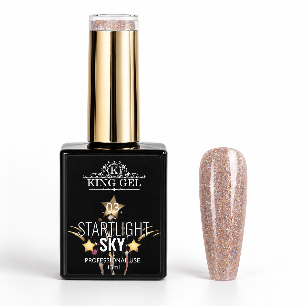 60 Gel Colors Starlight Sky gel Collection - KingGel Brand