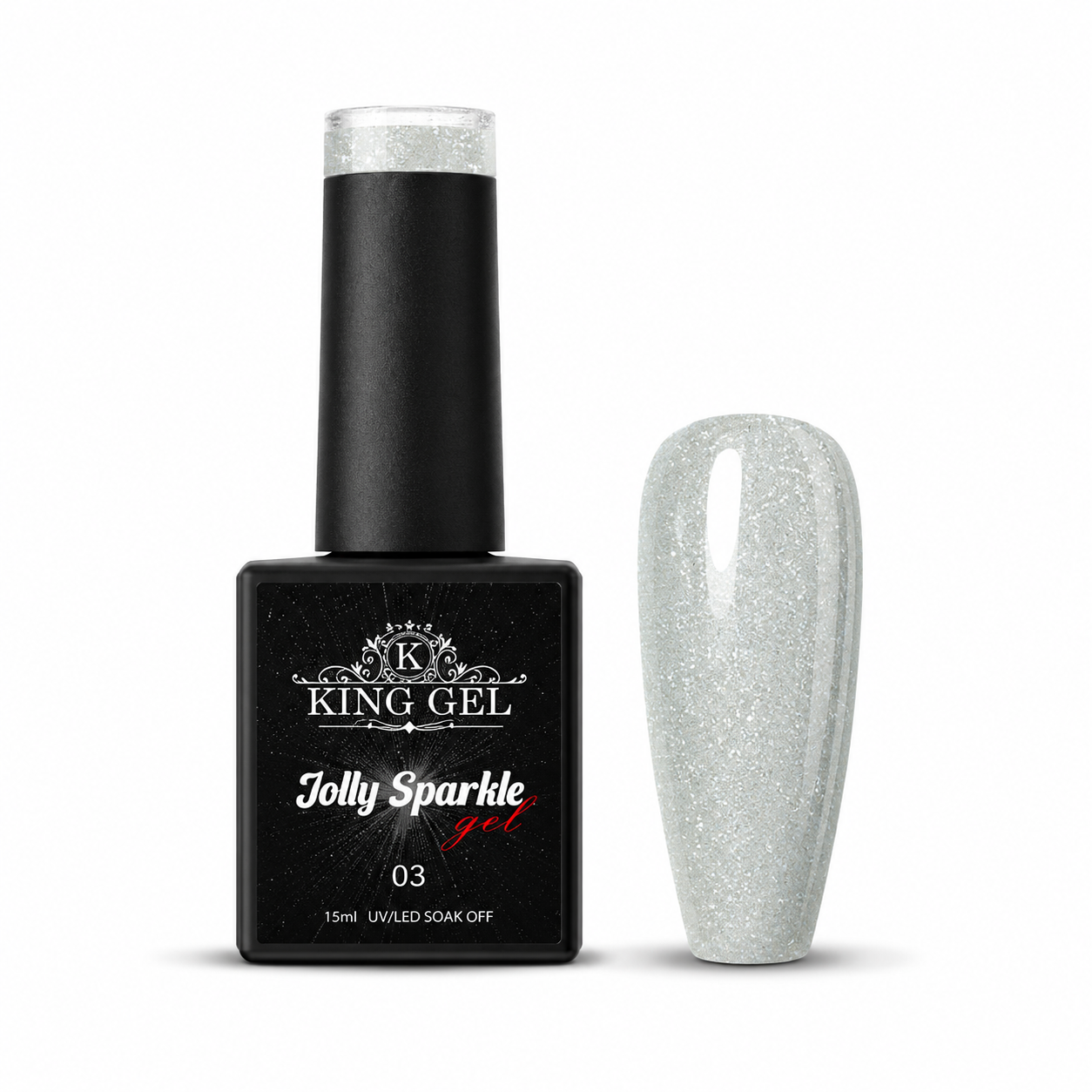 48 colors Jolly Sparkle Collection - KingGel