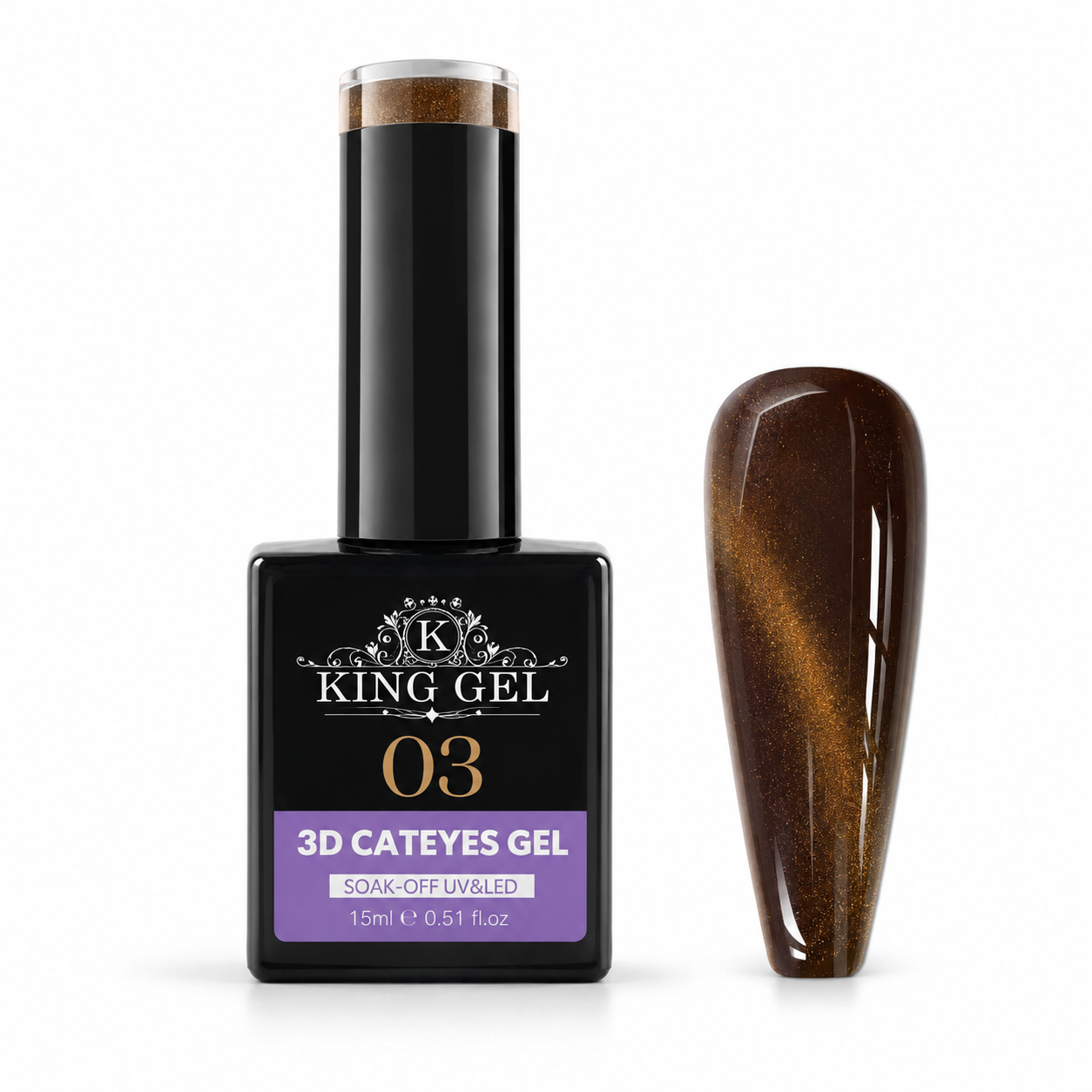 48 colors 3D Cateyes Collection - KingGel