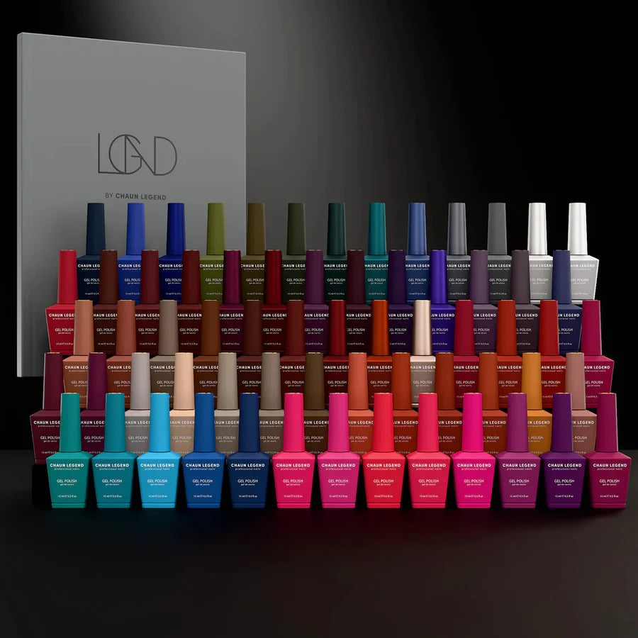 Chaun Legend - Gel Polish 0.5oz - Full Set 240 Colors w/ 2 Color Books - $9/color