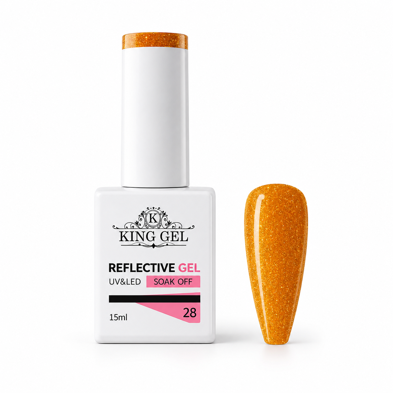 60 colors Reflective gel Collection - KingGel Brand