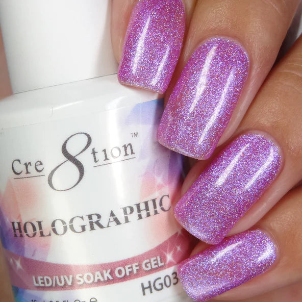 Cre8tion Holographic gel 1-18