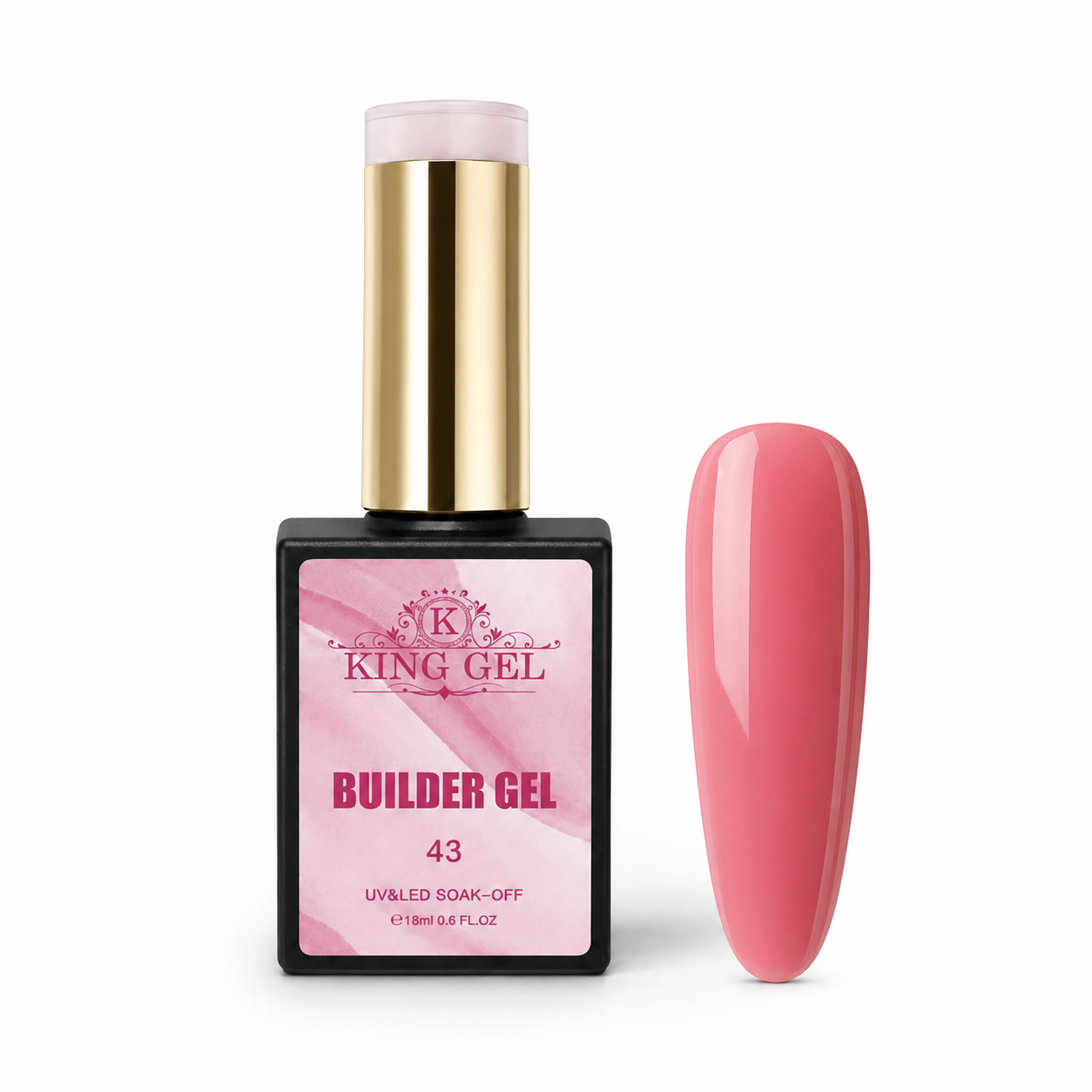 72 colors Hema Free Builder Gel Collection - KingGel