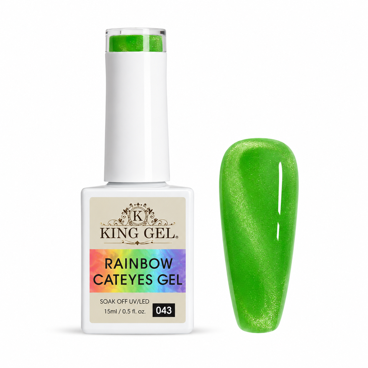 48 colors Rainbow Cateyes Collection - KingGel