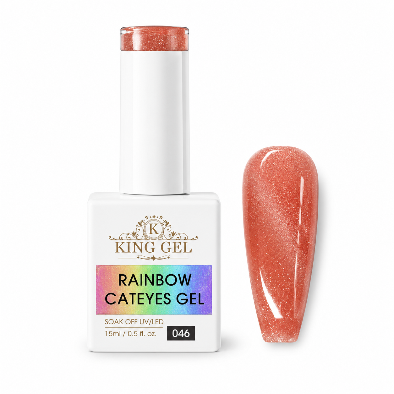 48 colors Rainbow Cateyes Collection - KingGel