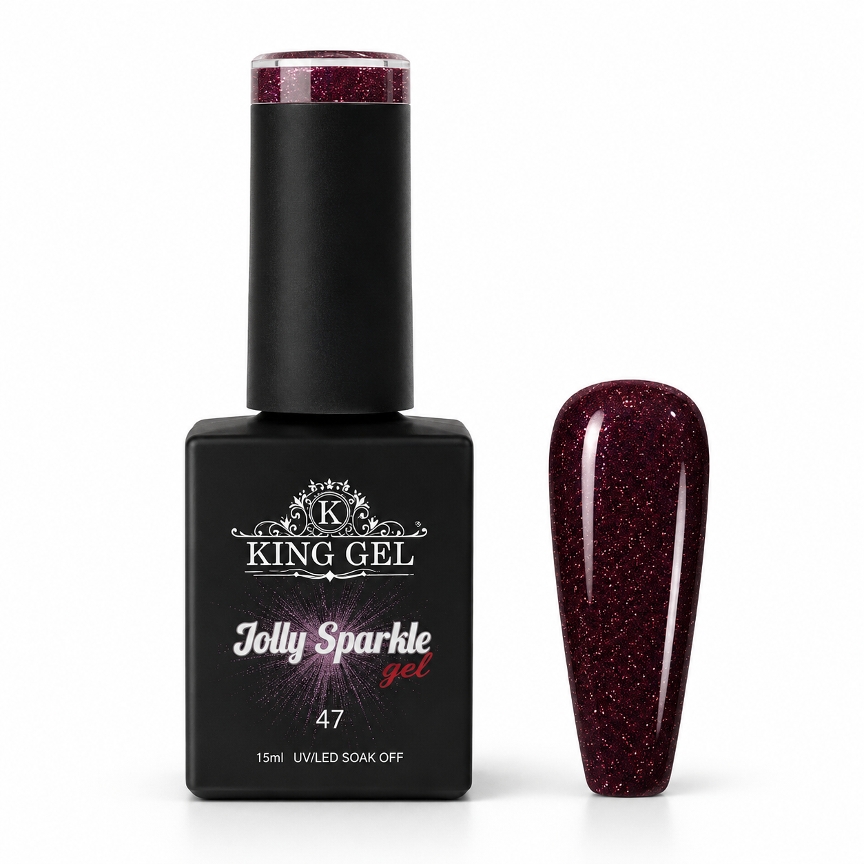 48 colors Jolly Sparkle Collection - KingGel