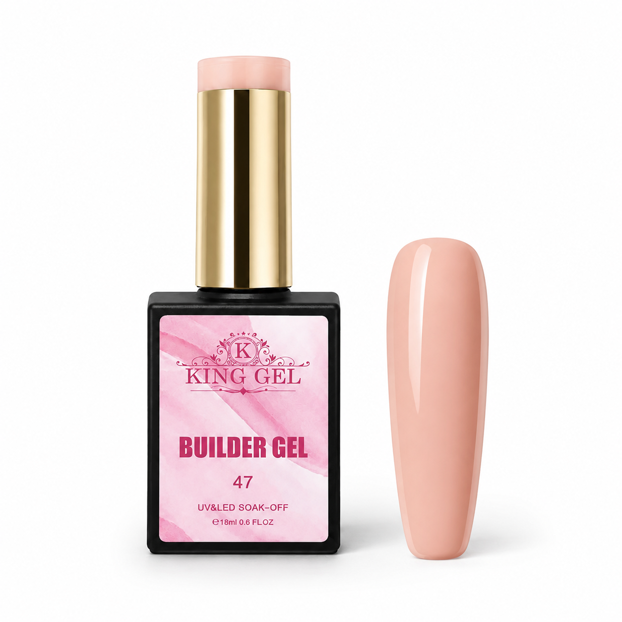 72 colors Hema Free Builder Gel Collection - KingGel