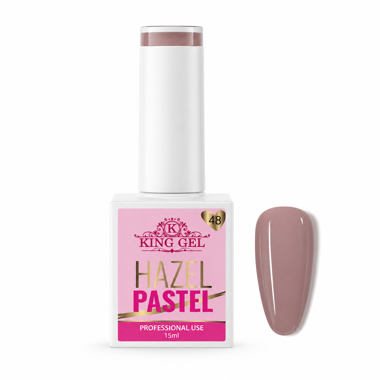 48 Gel Colors Hazel Pastel Collection - KingGel