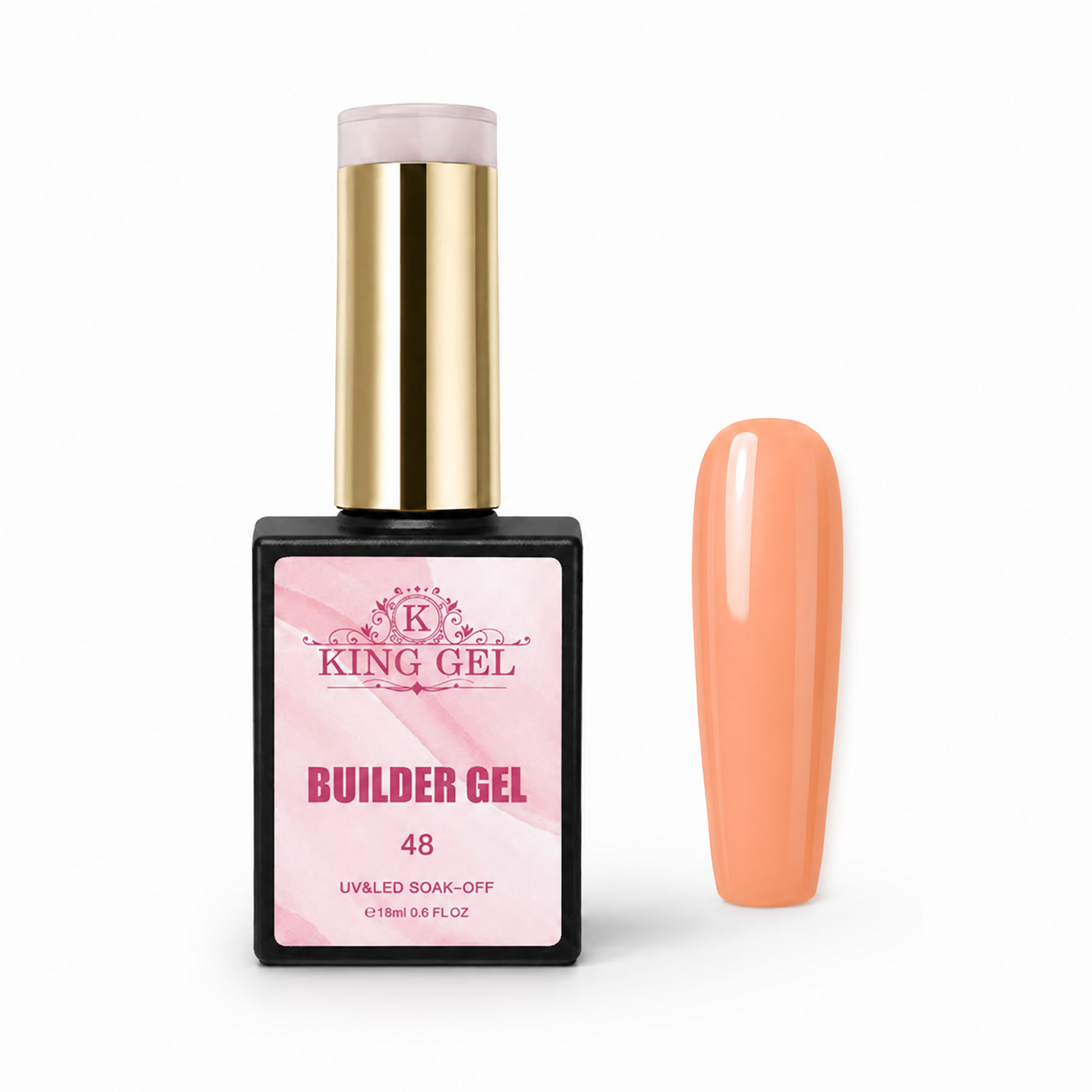 72 colors Hema Free Builder Gel Collection - KingGel
