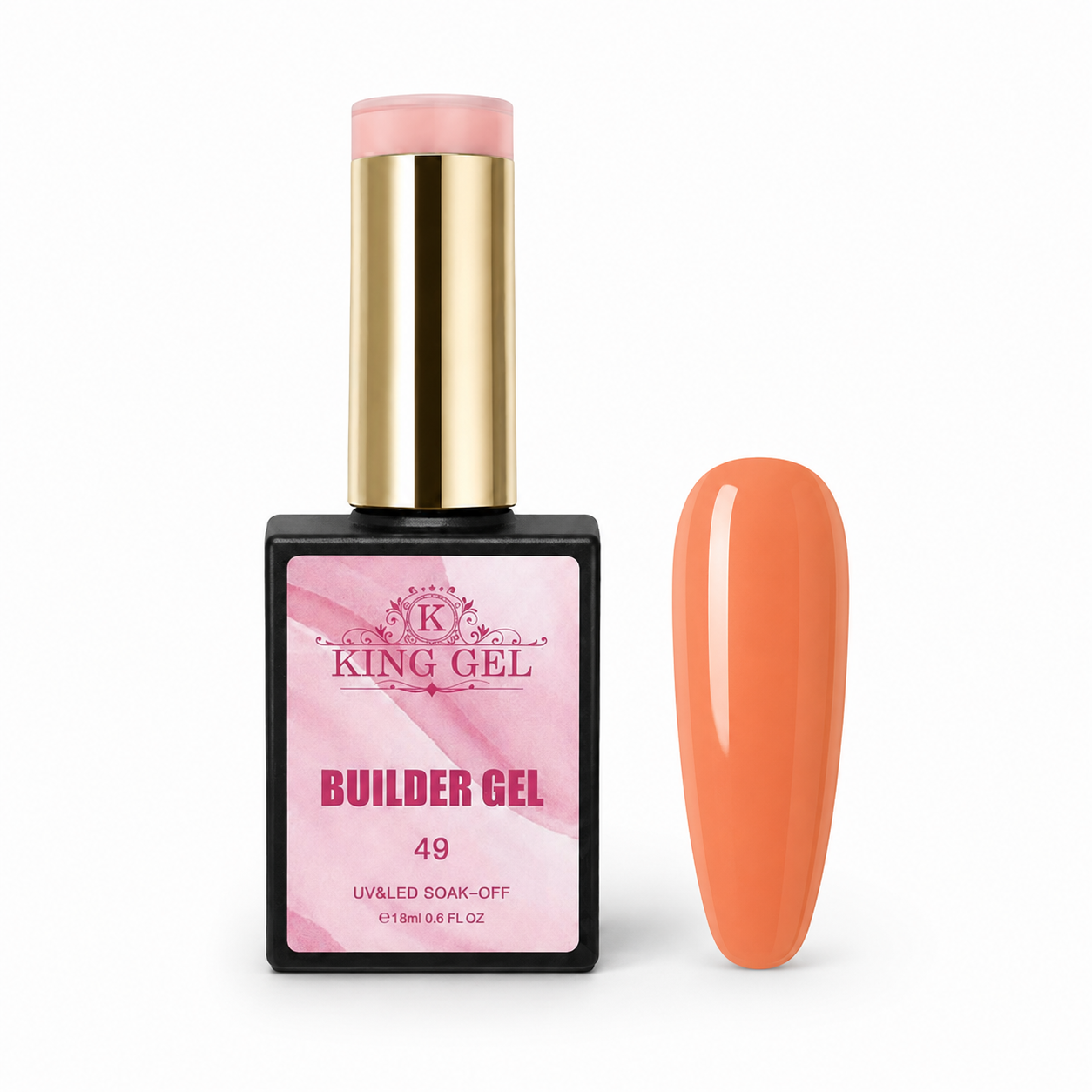 72 colors Hema Free Builder Gel Collection - KingGel