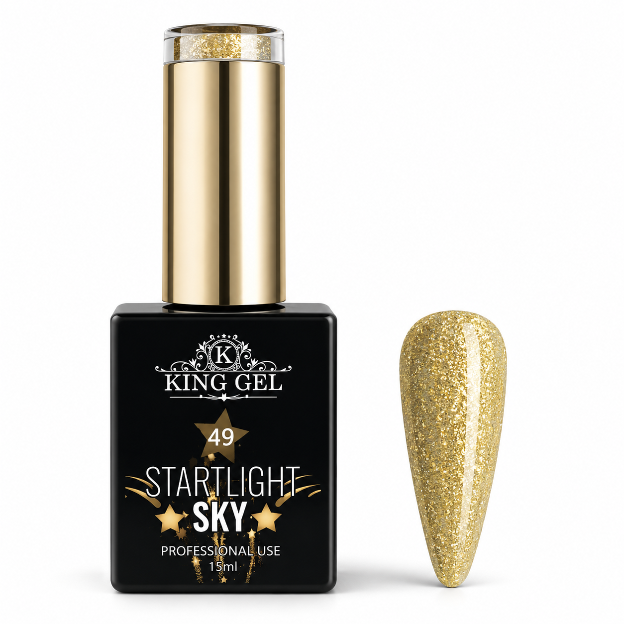 60 Gel Colors Starlight Sky gel Collection - KingGel Brand