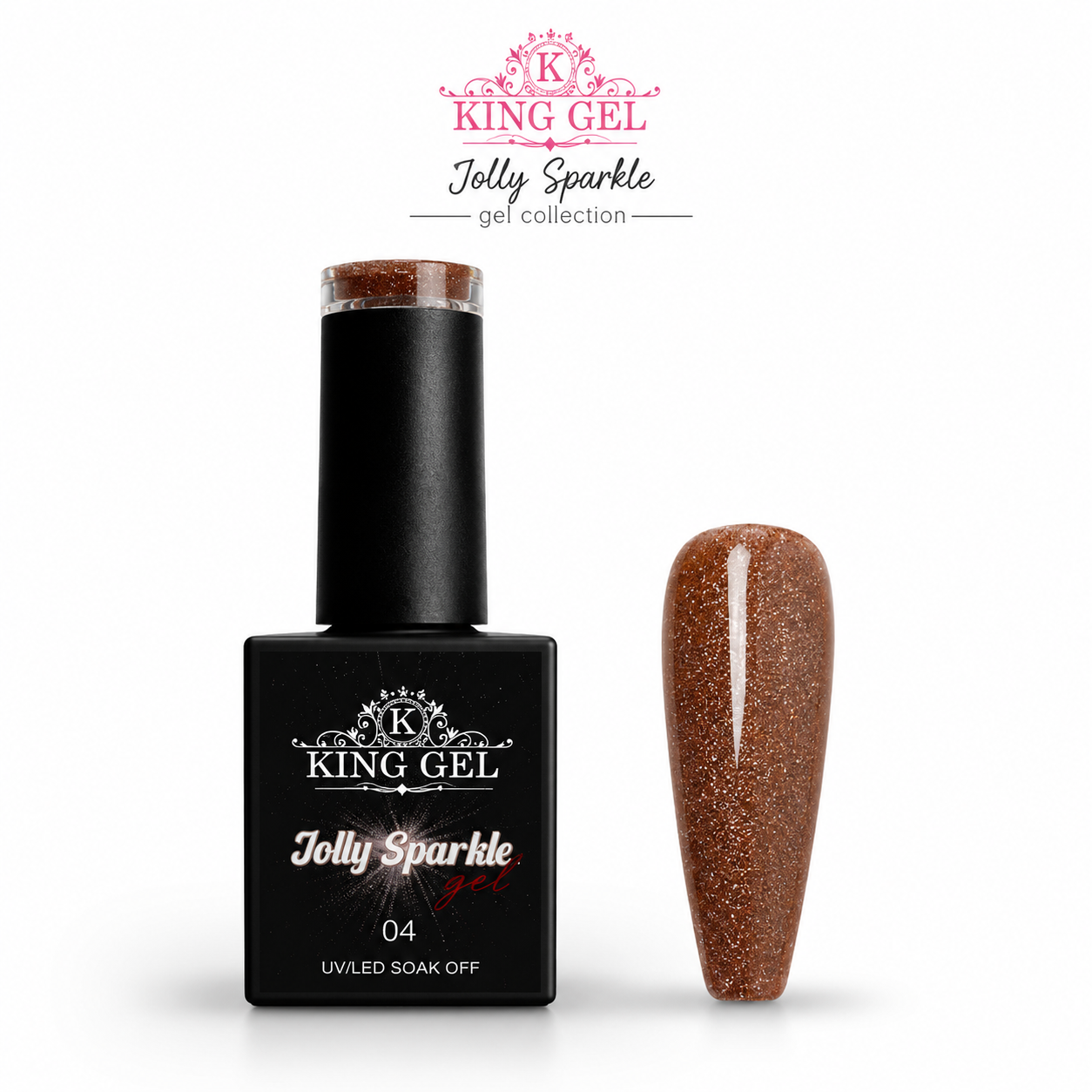 48 colors Jolly Sparkle Collection - KingGel