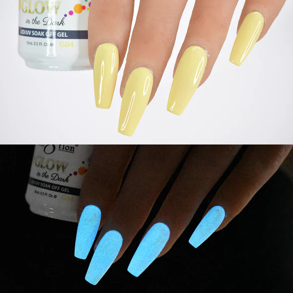 Cre8tion Glow in the Dark Soak Off Gel G01 - G24