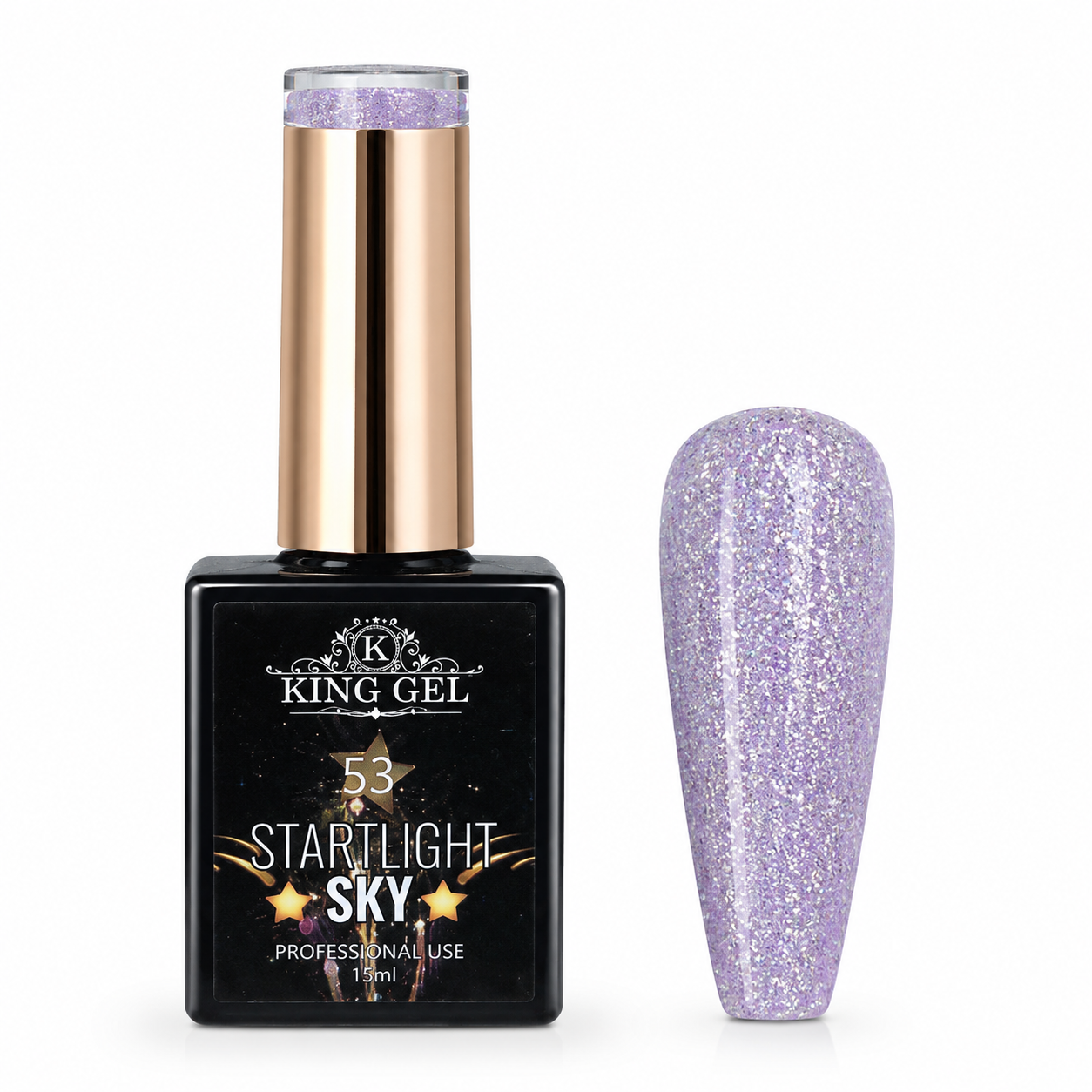 60 Gel Colors Starlight Sky gel Collection - KingGel Brand