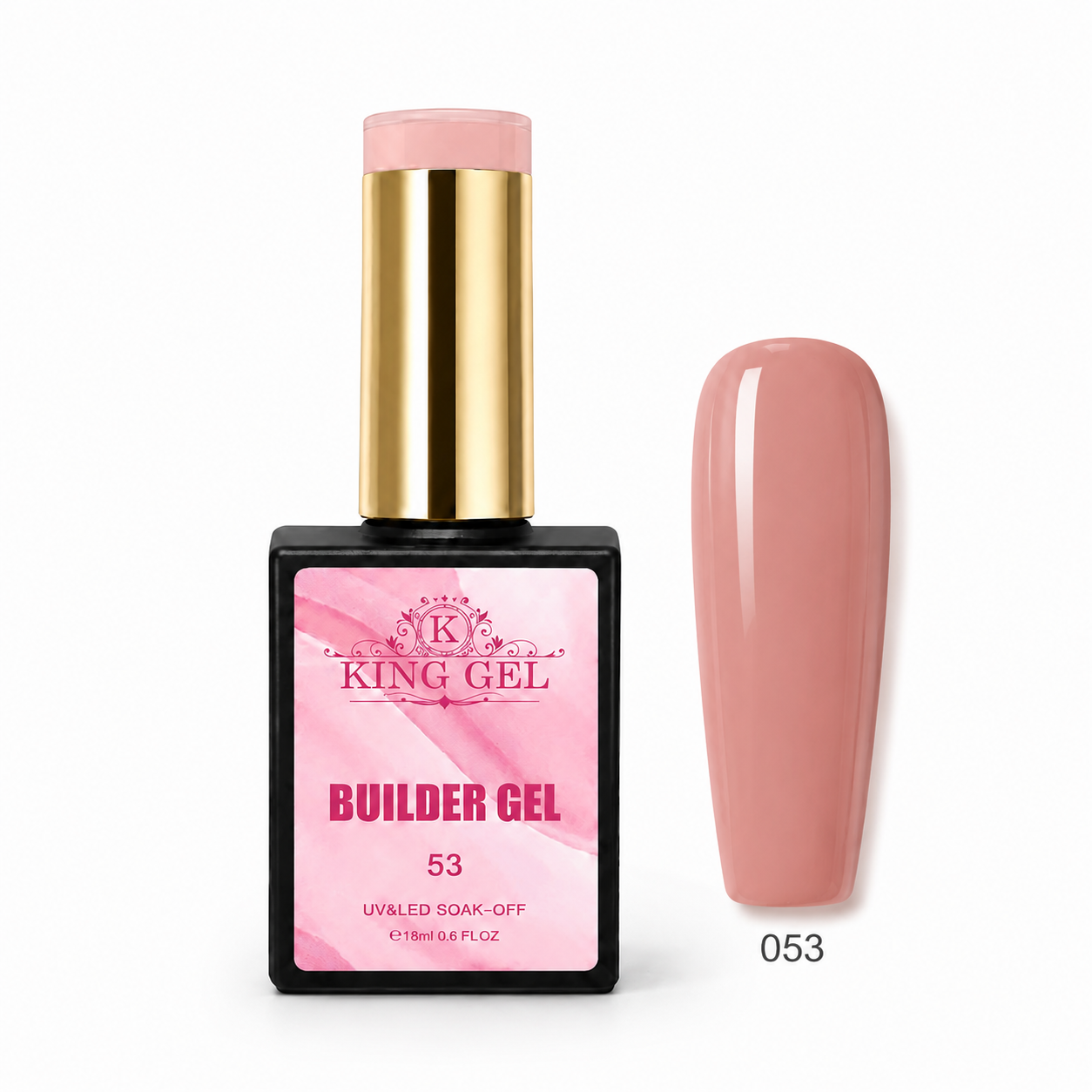 72 colors Hema Free Builder Gel Collection - KingGel