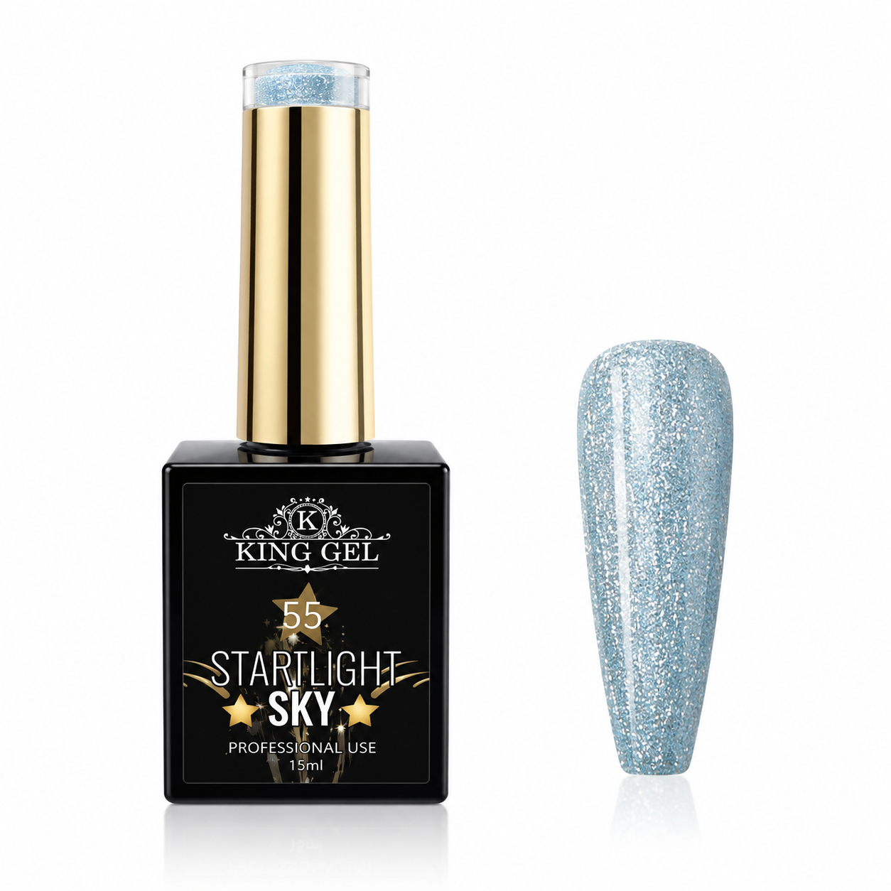 60 Gel Colors Starlight Sky gel Collection - KingGel Brand