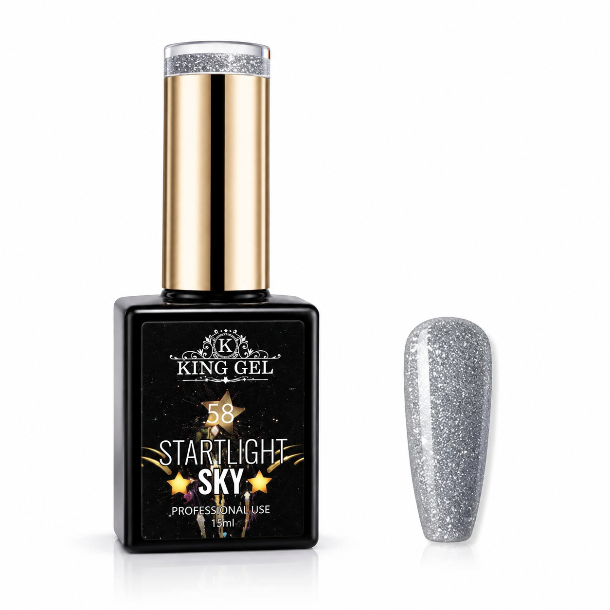 60 Gel Colors Starlight Sky gel Collection - KingGel Brand