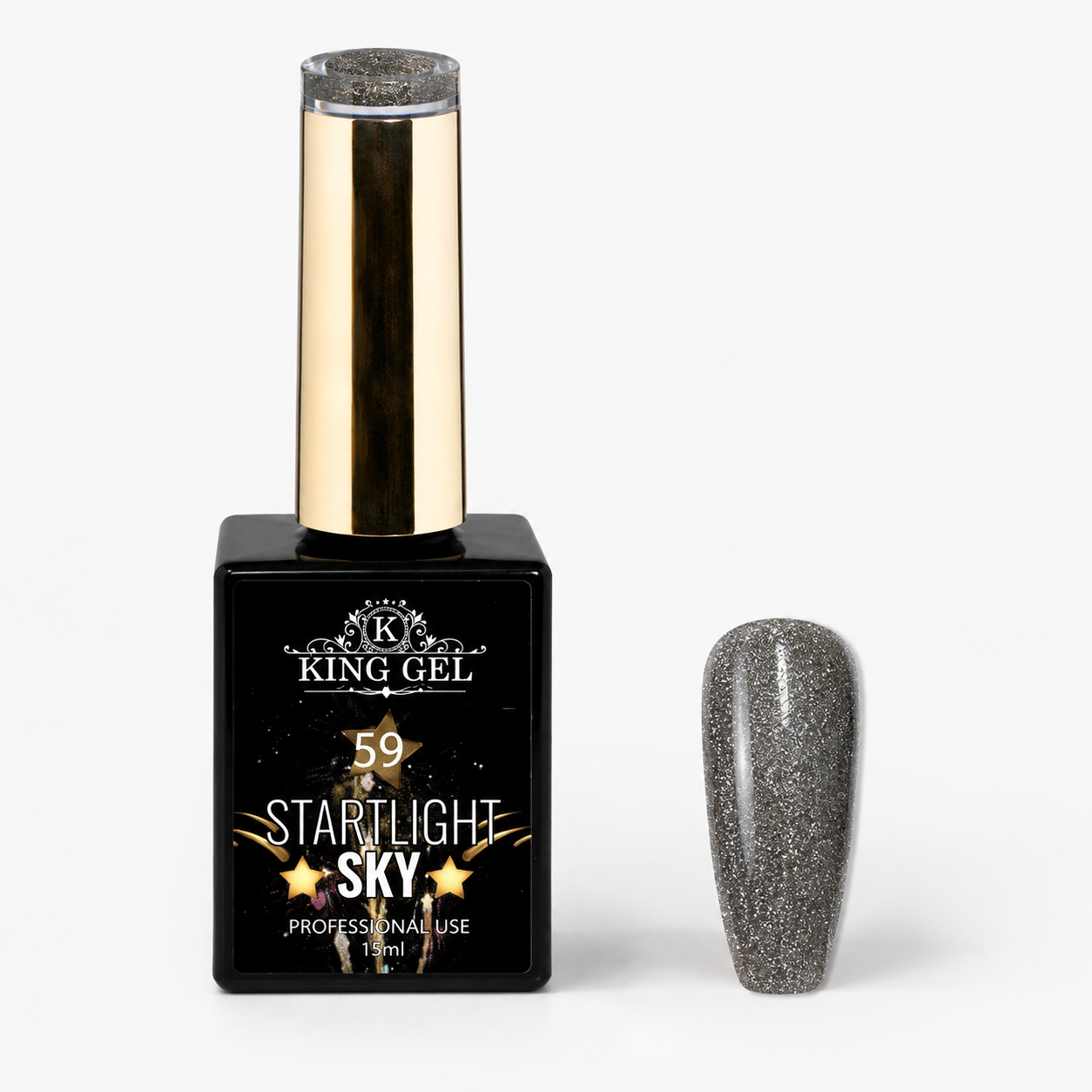 60 Gel Colors Starlight Sky gel Collection - KingGel Brand
