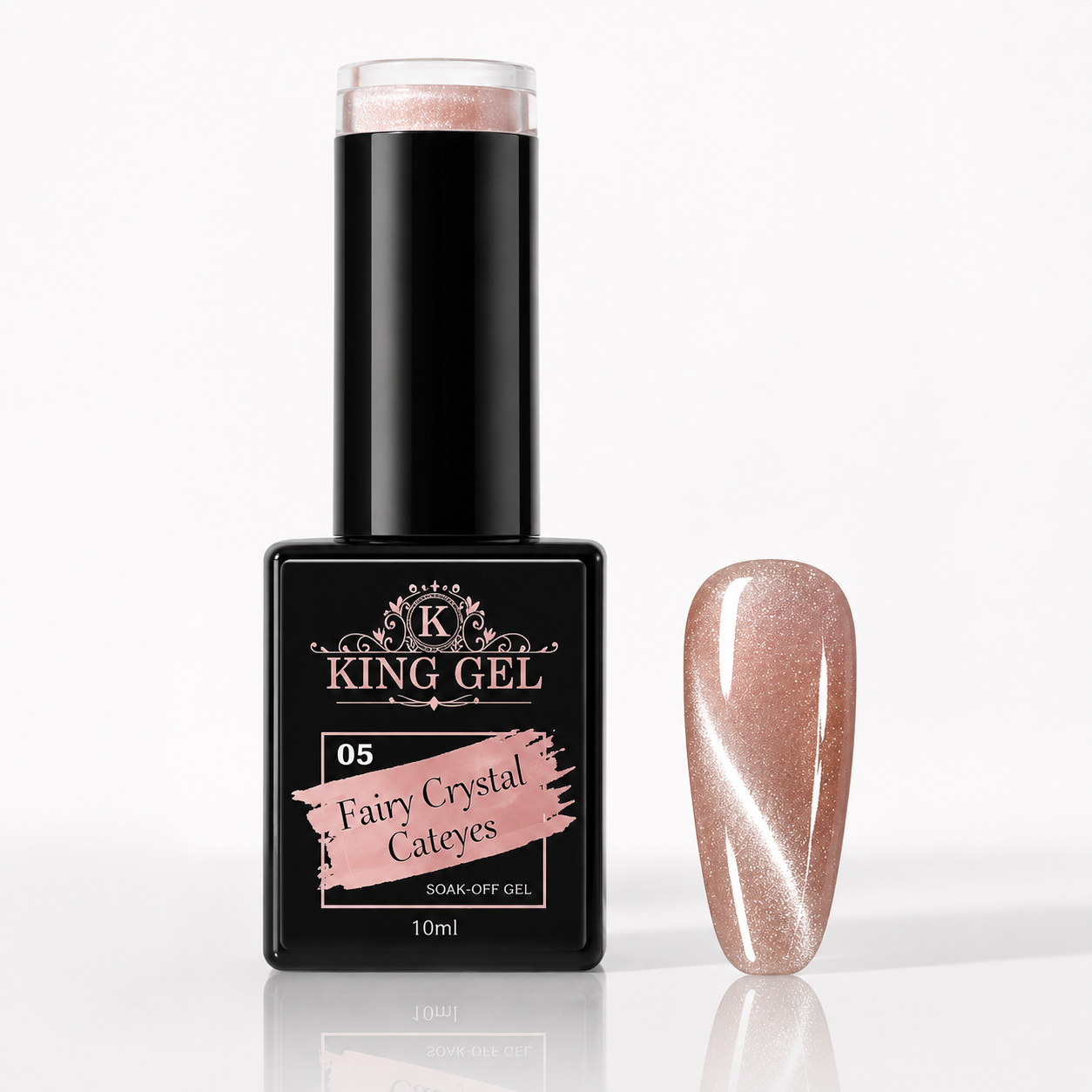 24 colors Fairy Crystal Cateyes Collection - KingGel Brand