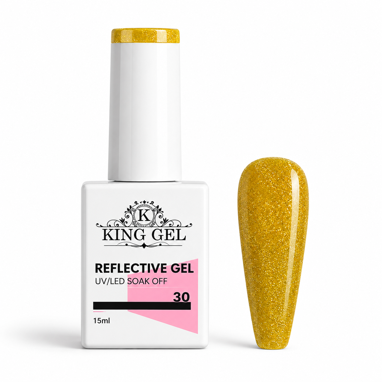 60 colors Reflective gel Collection - KingGel Brand