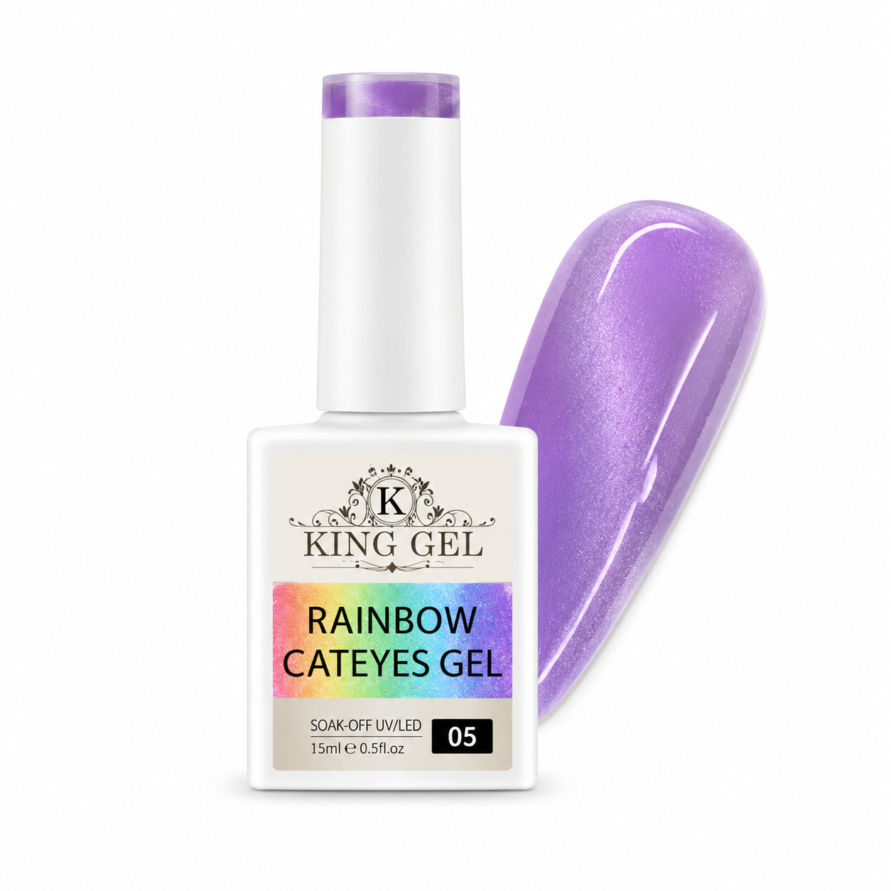 48 colors Rainbow Cateyes Collection - KingGel
